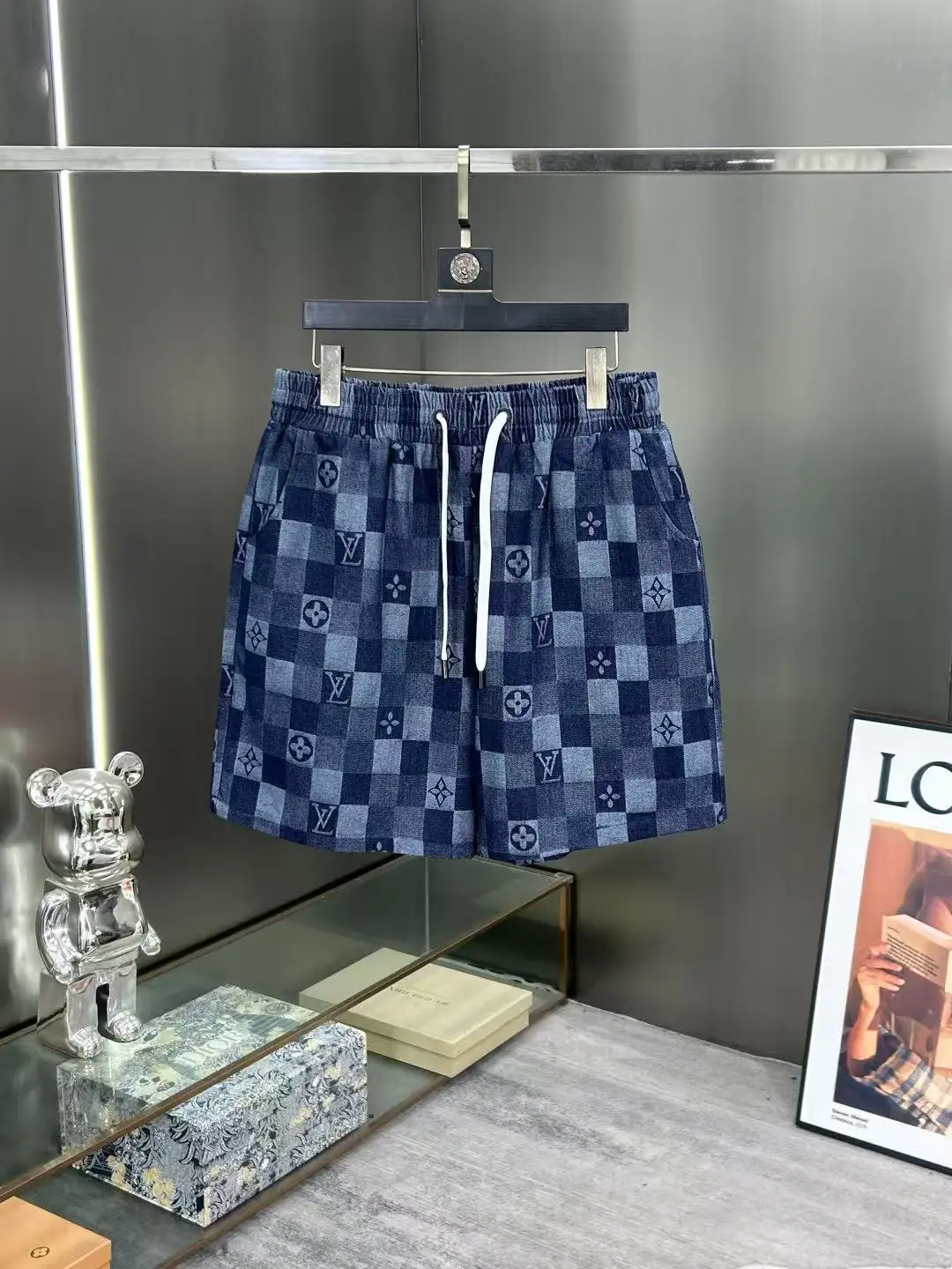 Monogram Jacquard Denim Shorts D15511458