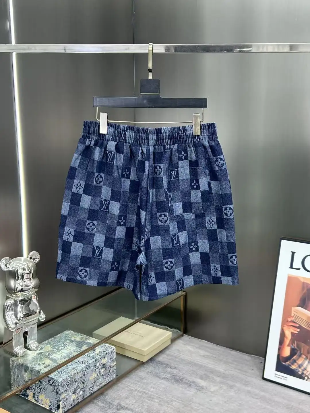 Monogram Jacquard Denim Shorts D15511458 — view 2