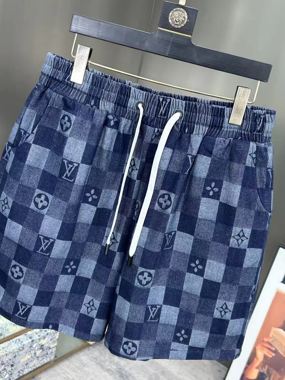 Monogram Jacquard Denim Shorts D15511458 — view 3