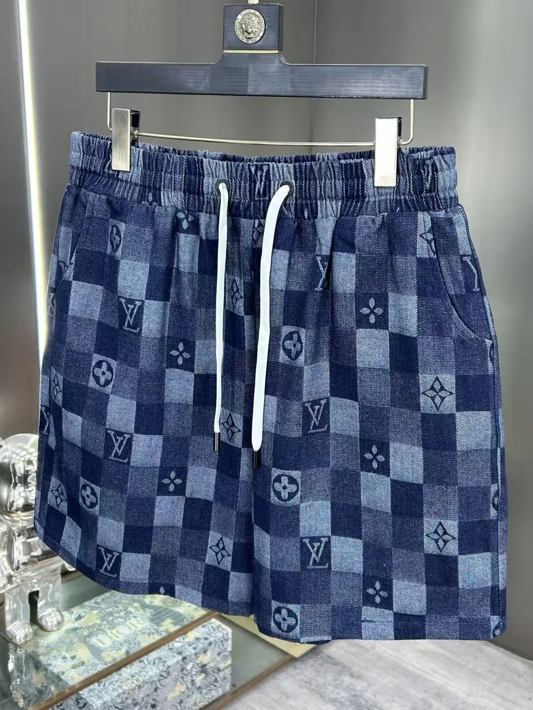 Monogram Jacquard Denim Shorts D15511458 — view 4