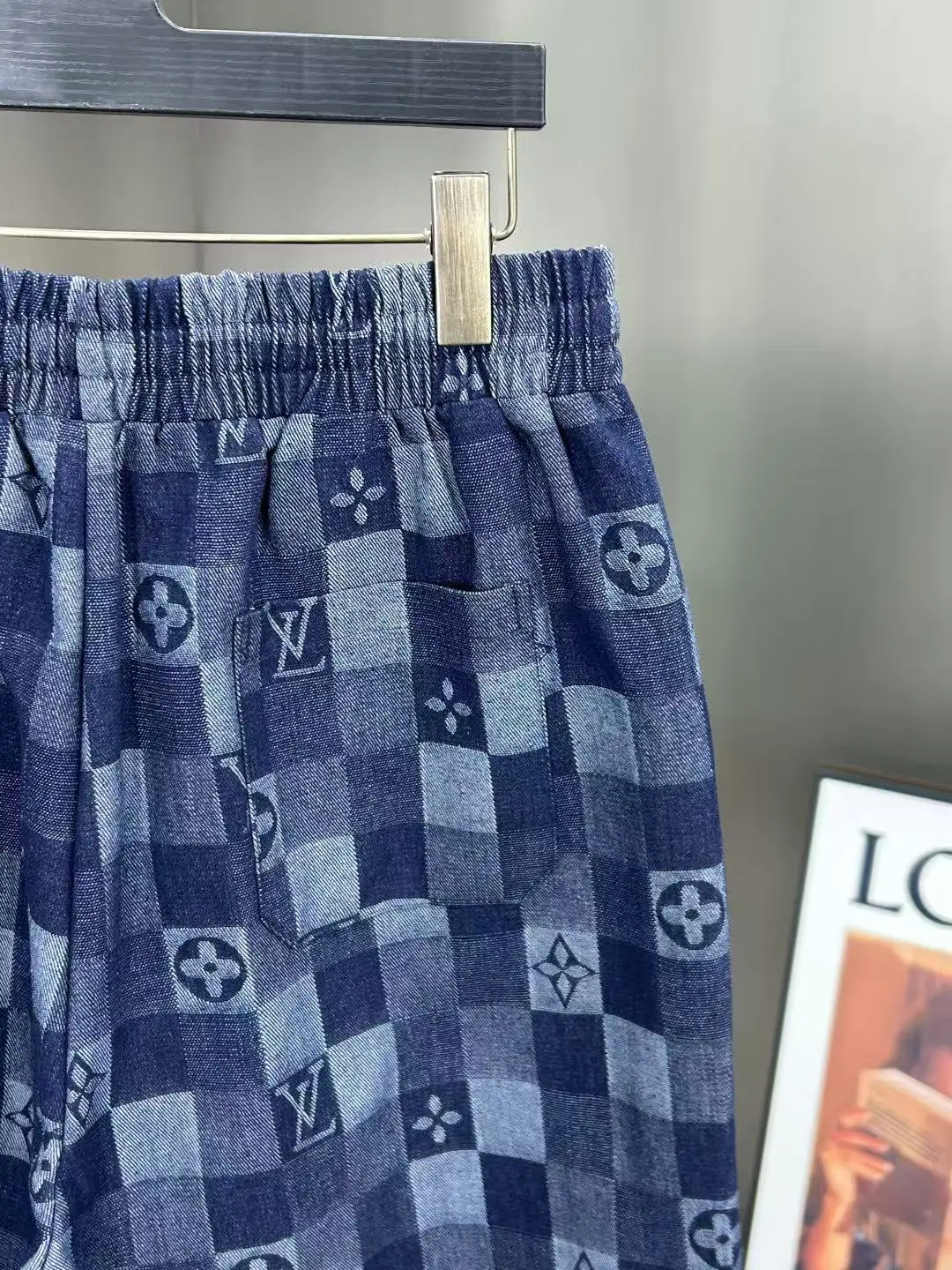 Monogram Jacquard Denim Shorts D15511458 — view 6