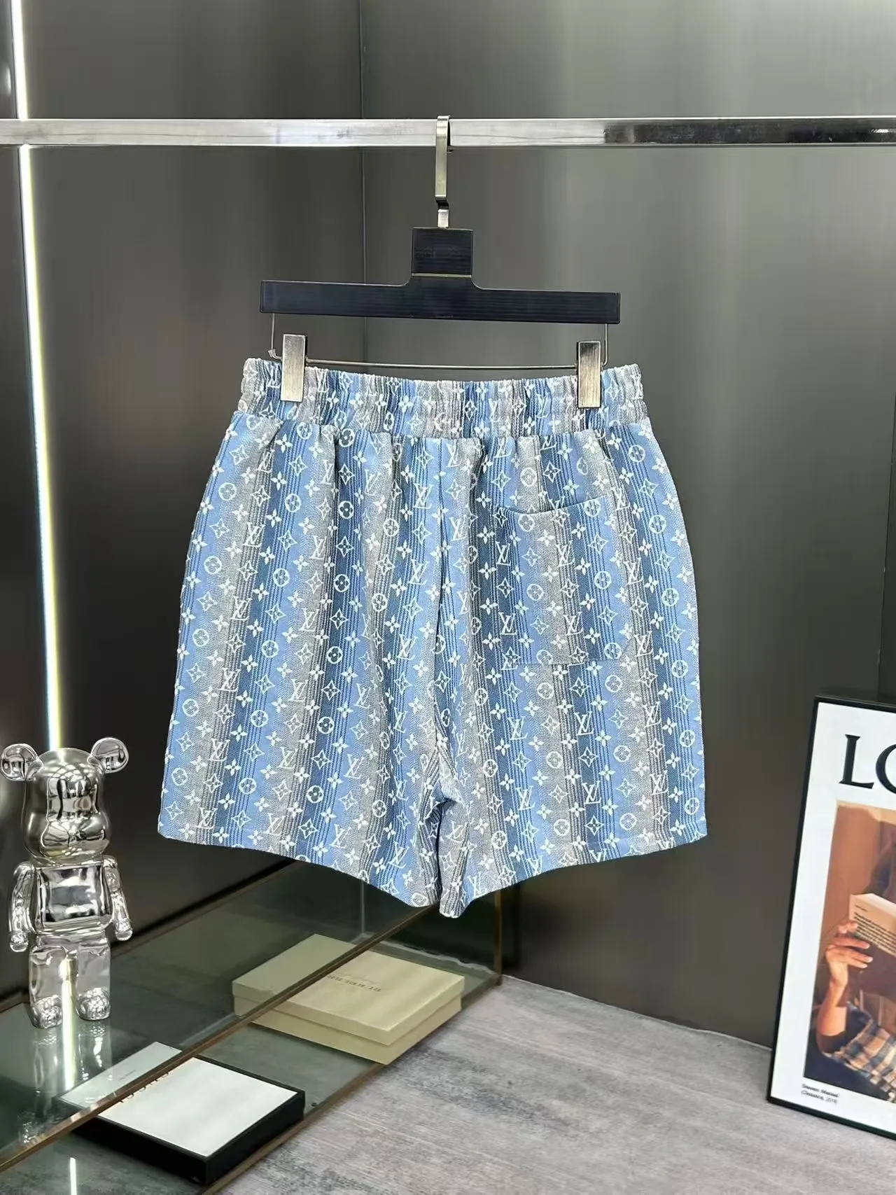 Monogram Jacquard Denim Shorts D15511457 — view 2