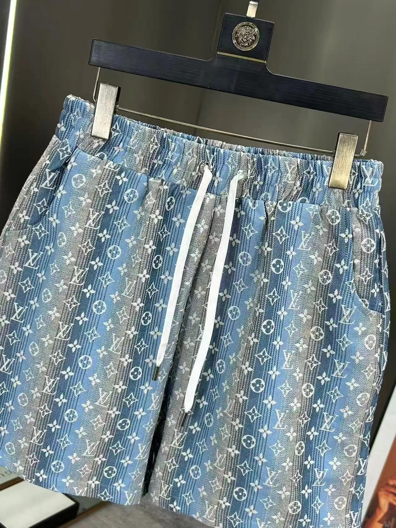 Monogram Jacquard Denim Shorts D15511457 — view 3