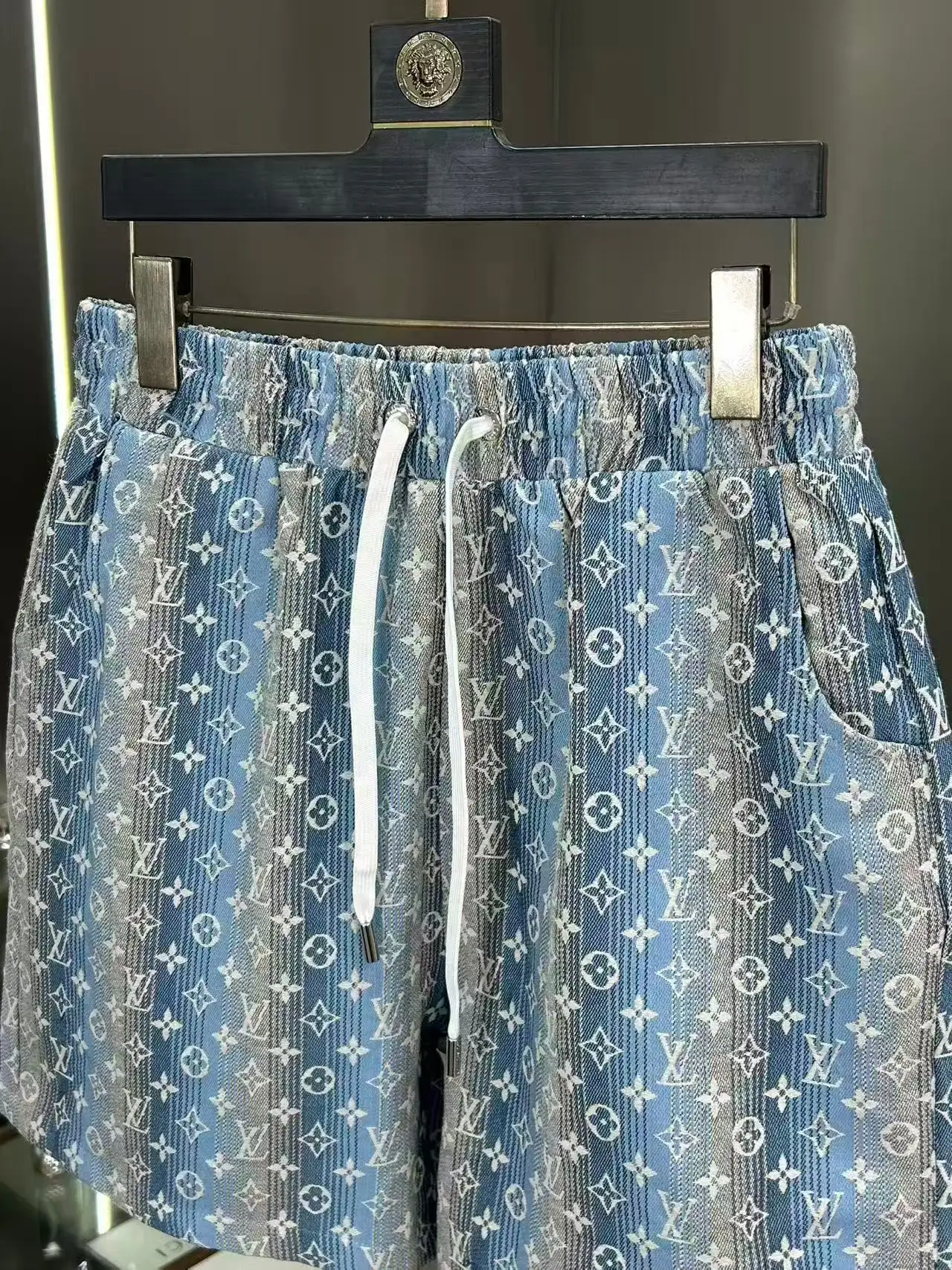 Monogram Jacquard Denim Shorts D15511457 — view 5