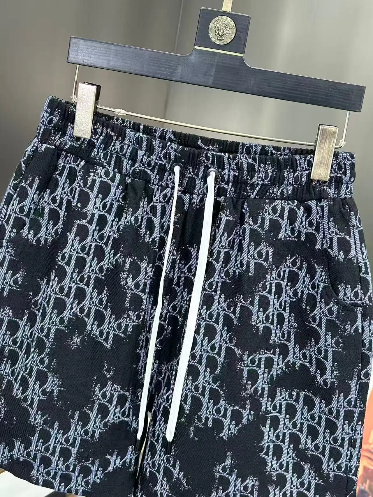 Oblique Jacquard Denim Shorts D15511456 — view 3