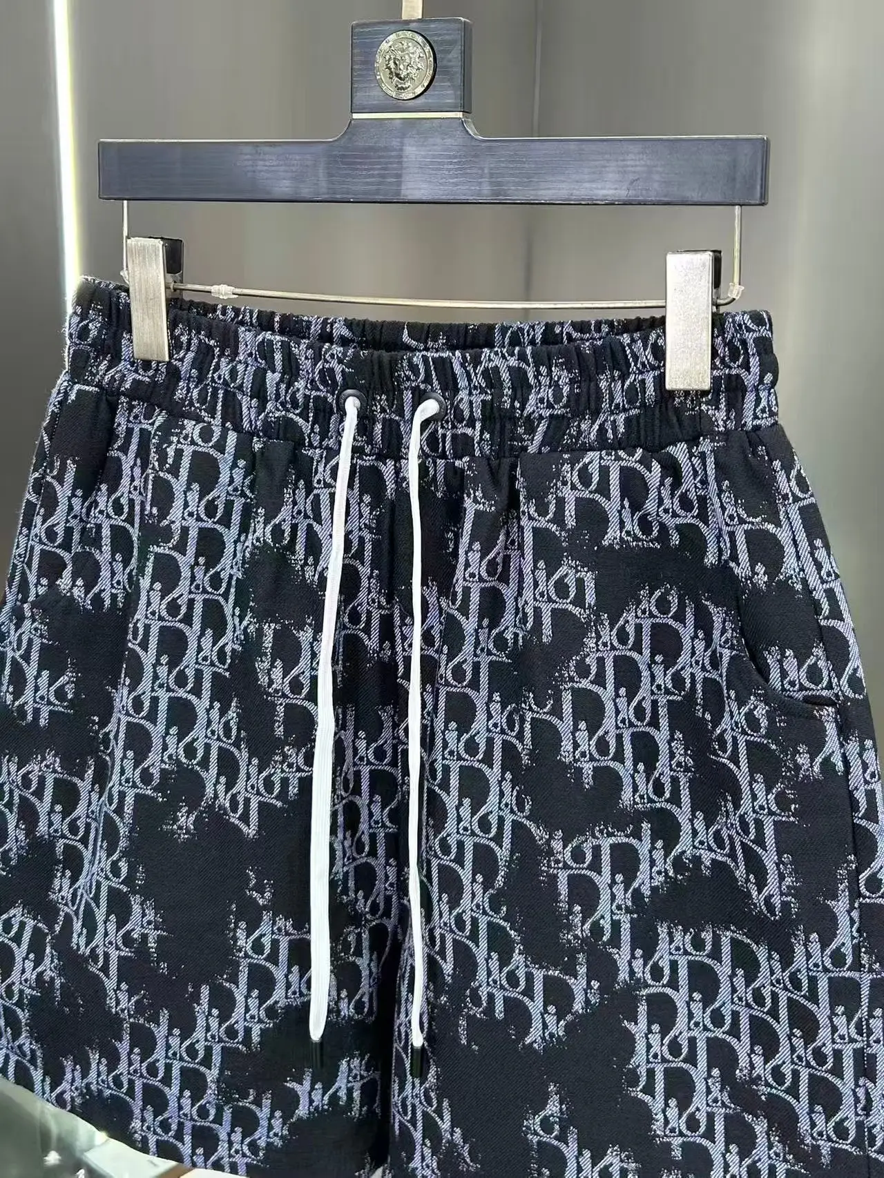 Oblique Jacquard Denim Shorts D15511456 — view 6