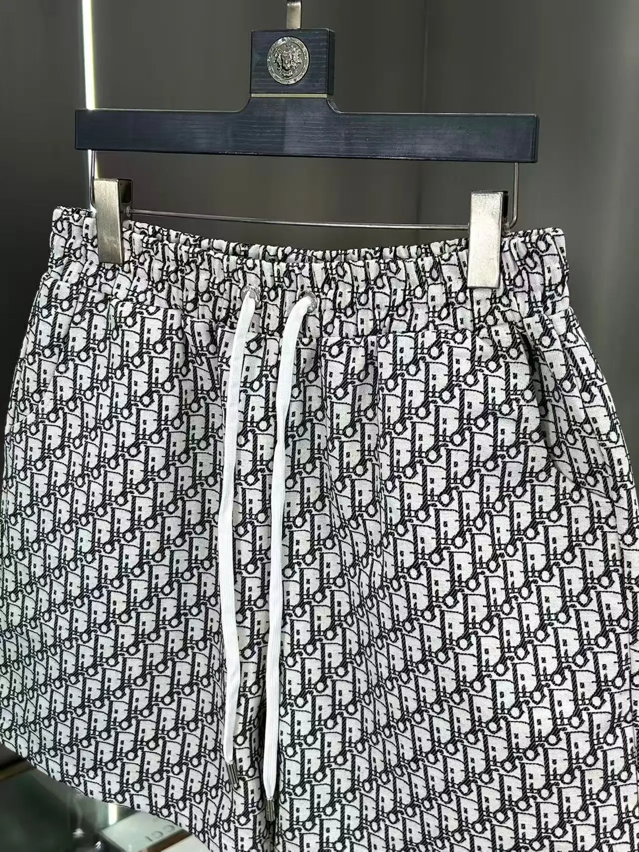 Oblique Jacquard Denim Shorts D15511442 — view 4