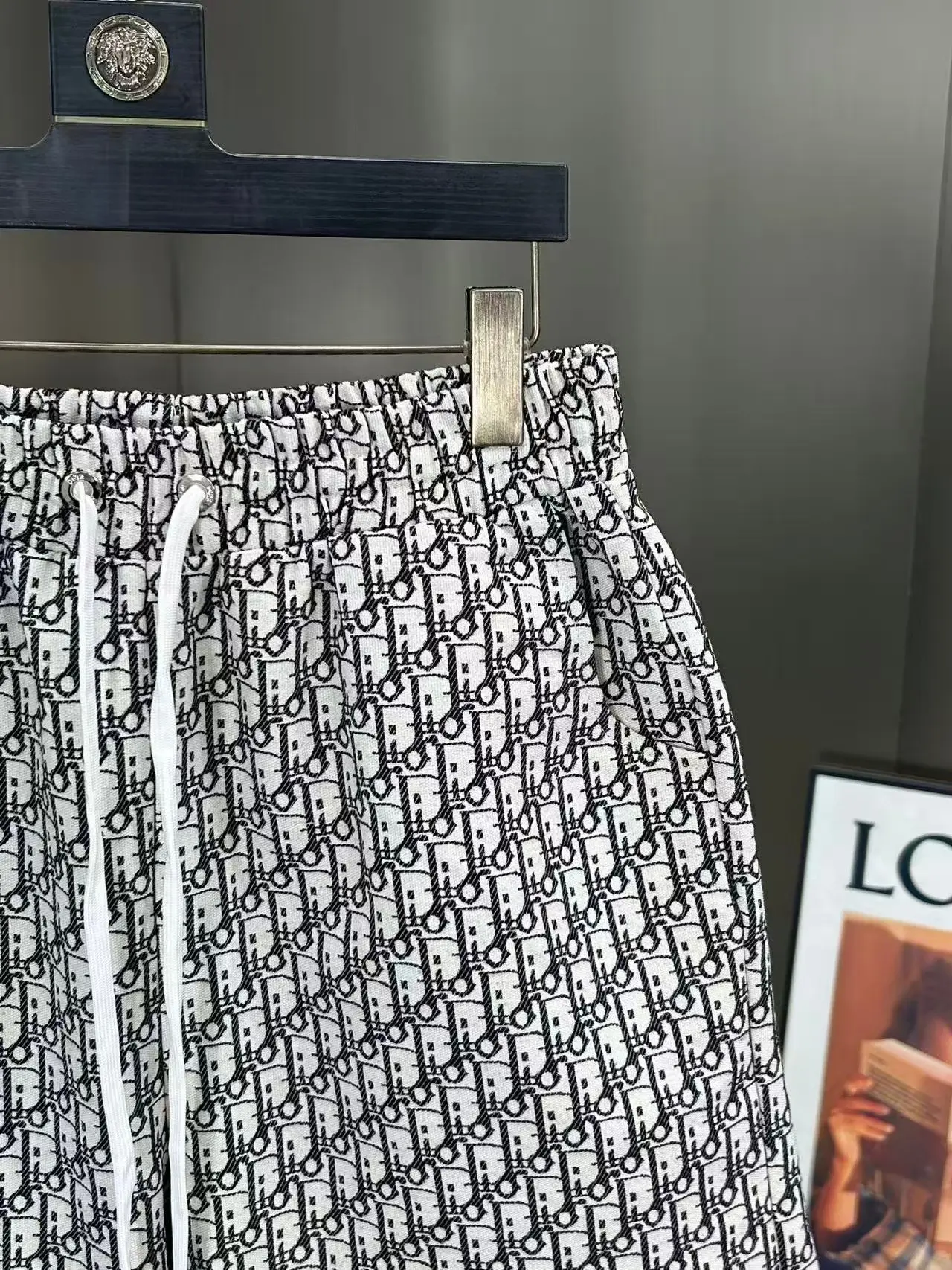 Oblique Jacquard Denim Shorts D15511442 — view 5