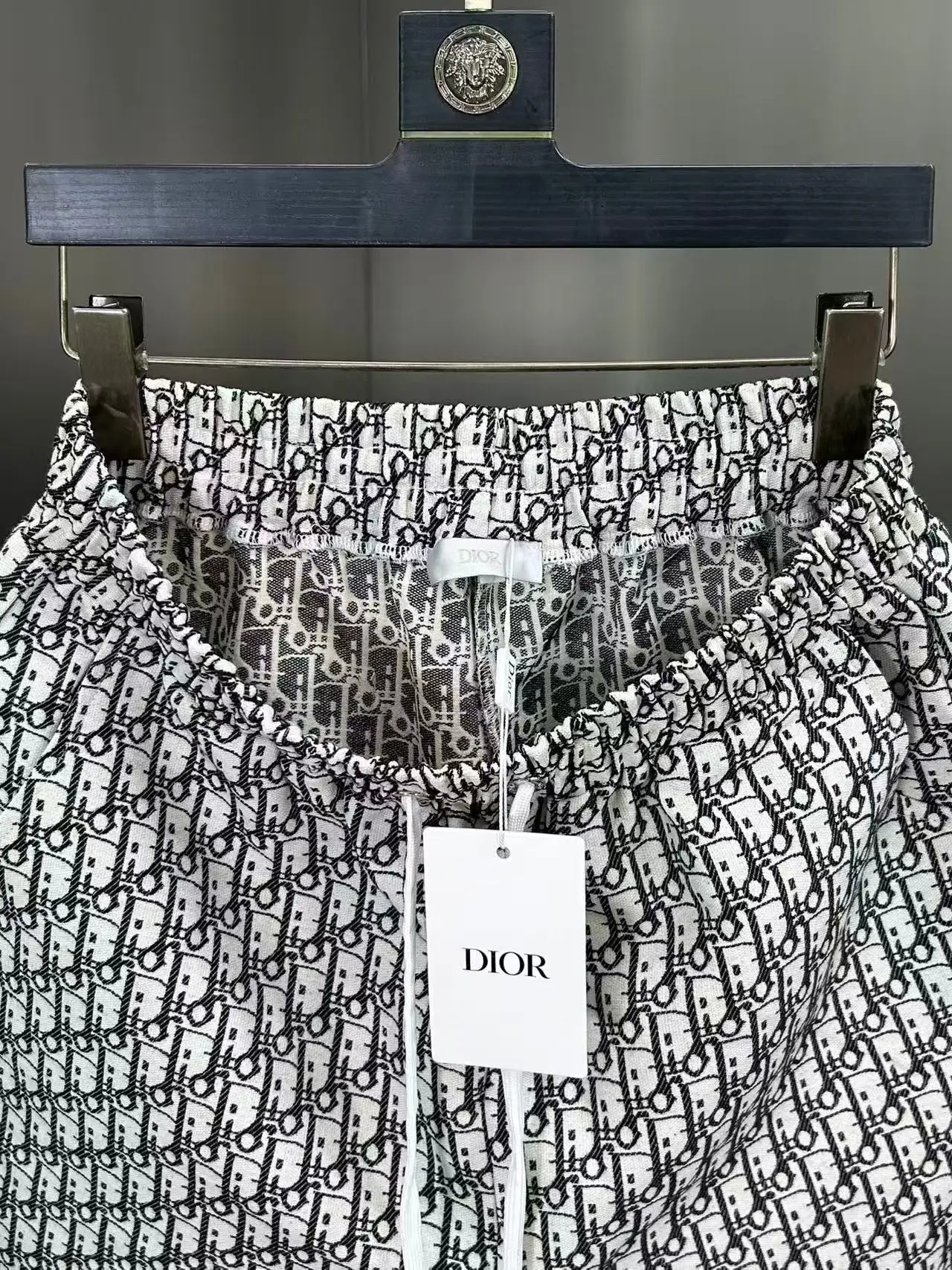 Oblique Jacquard Denim Shorts D15511442 — view 6