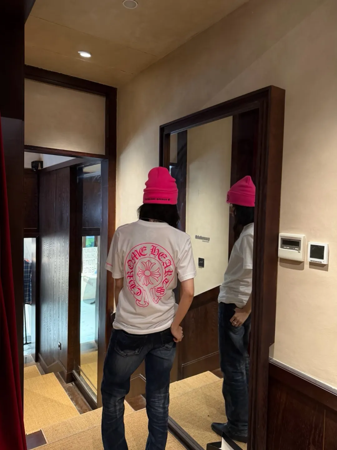 Chrome Hearts Horseshoe Embroidery T-Shirt D12024982