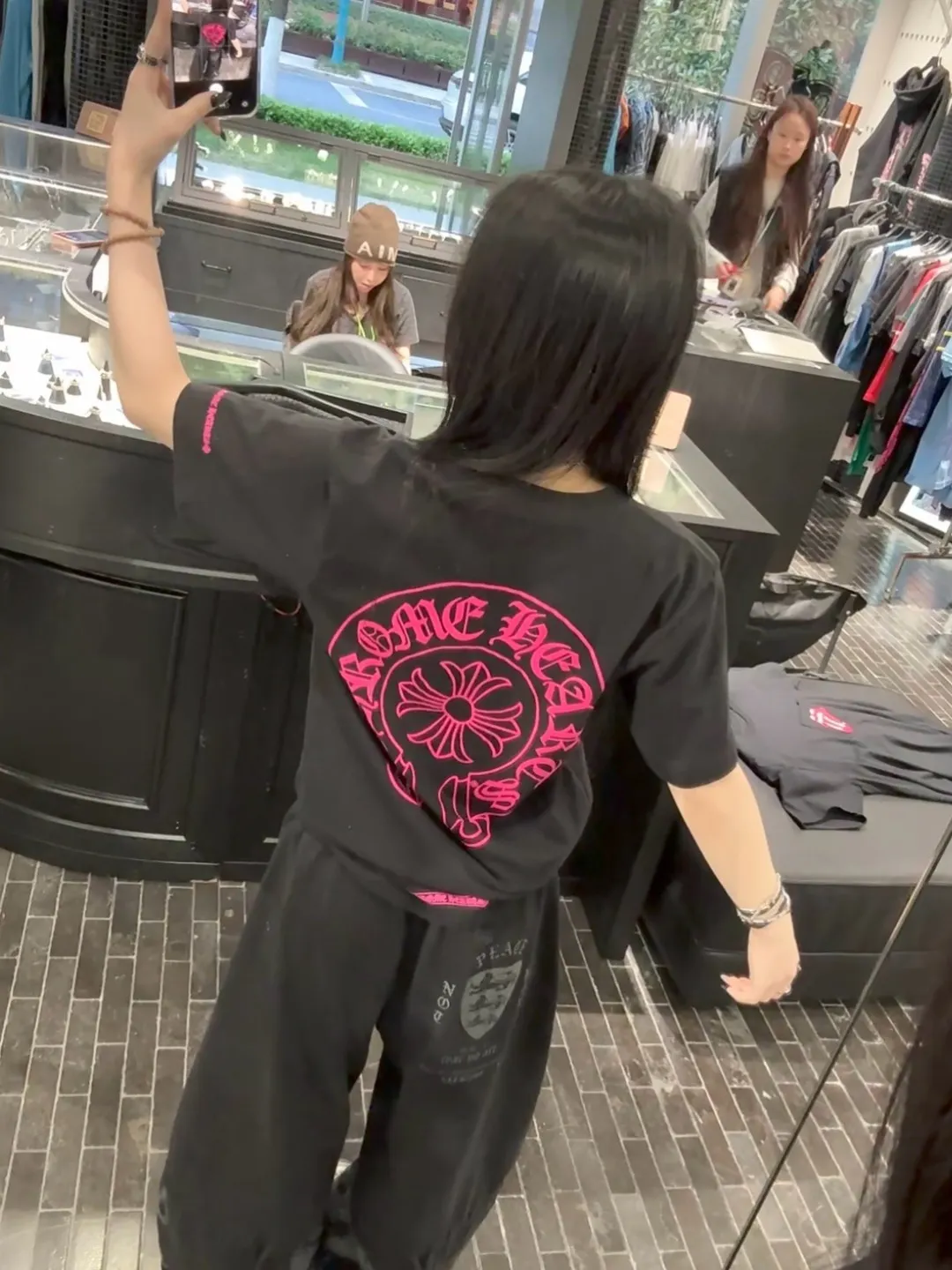Chrome Hearts Horseshoe Embroidery T-Shirt D12024982 — view 23