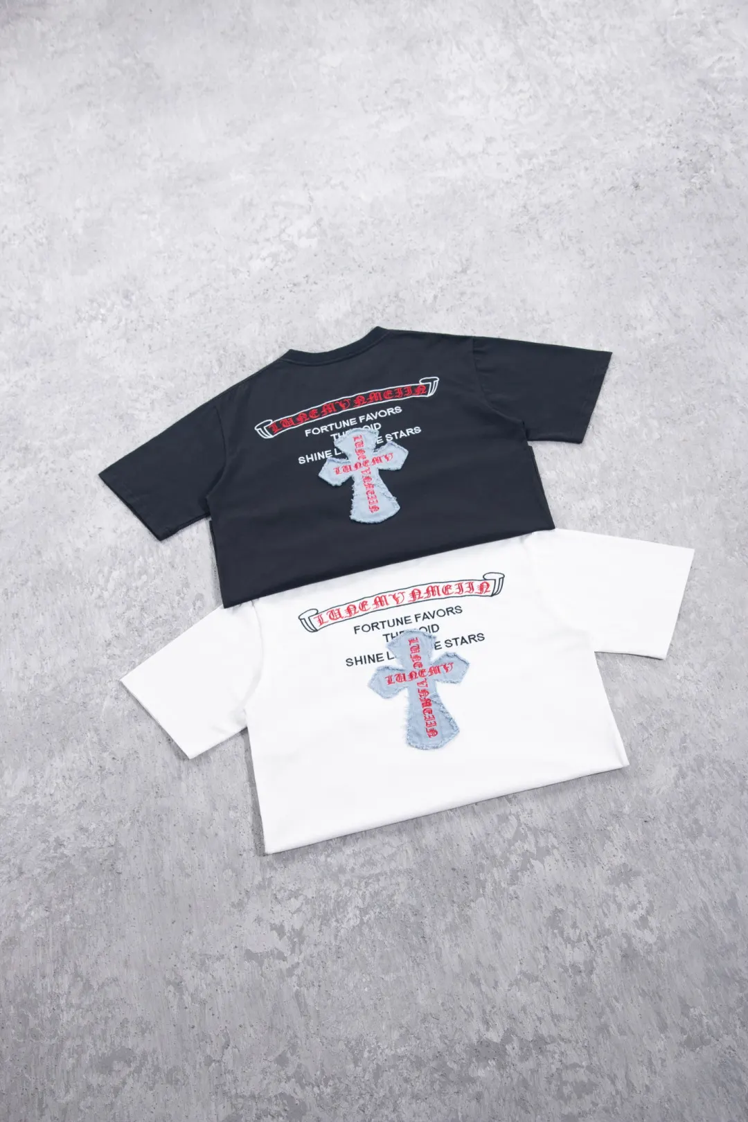 Embroidered Cross Logo Heavyweight Cotton T-Shirt D12524980 — view 5
