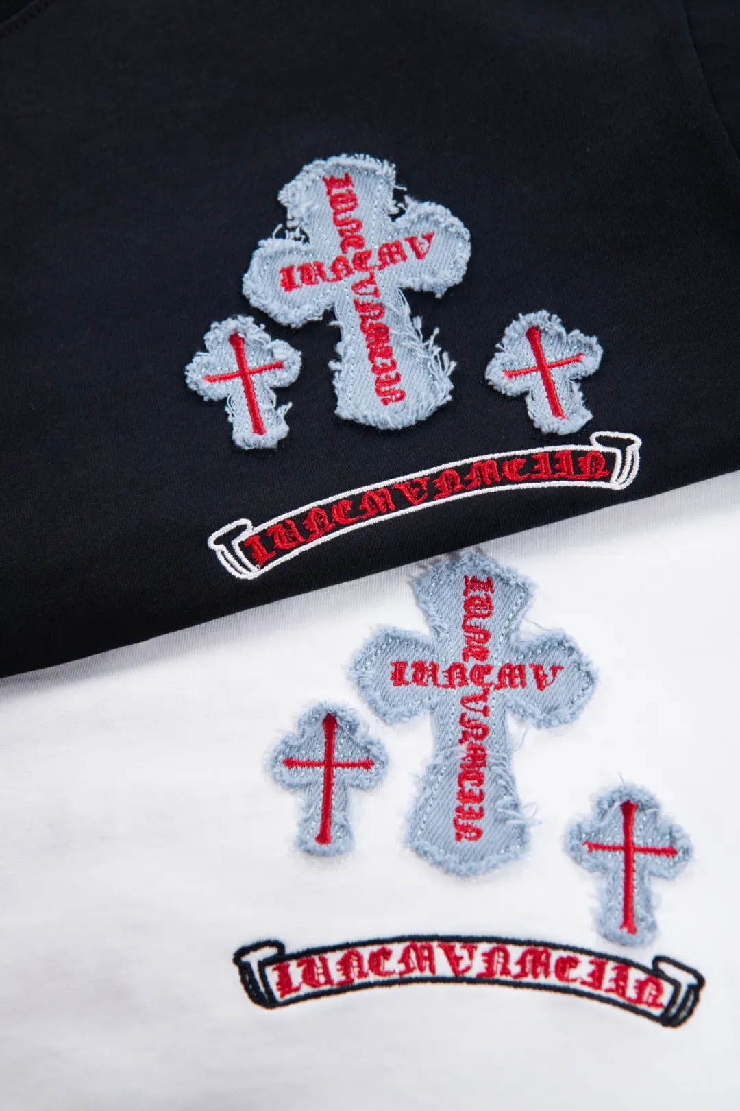 Embroidered Cross Logo Heavyweight Cotton T-Shirt D12524980 — view 10