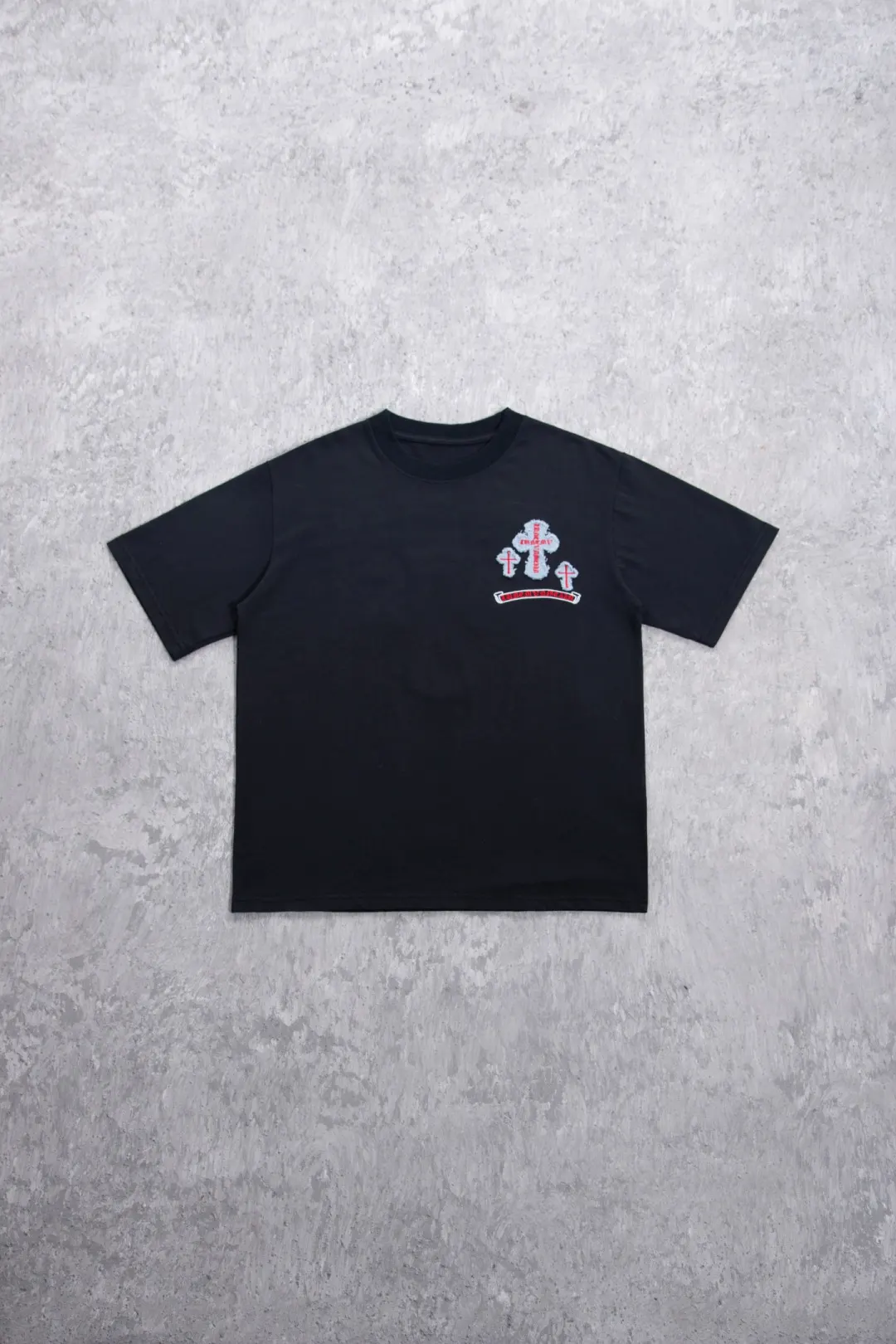 Embroidered Cross Logo Heavyweight Cotton T-Shirt D12524980 — view 12