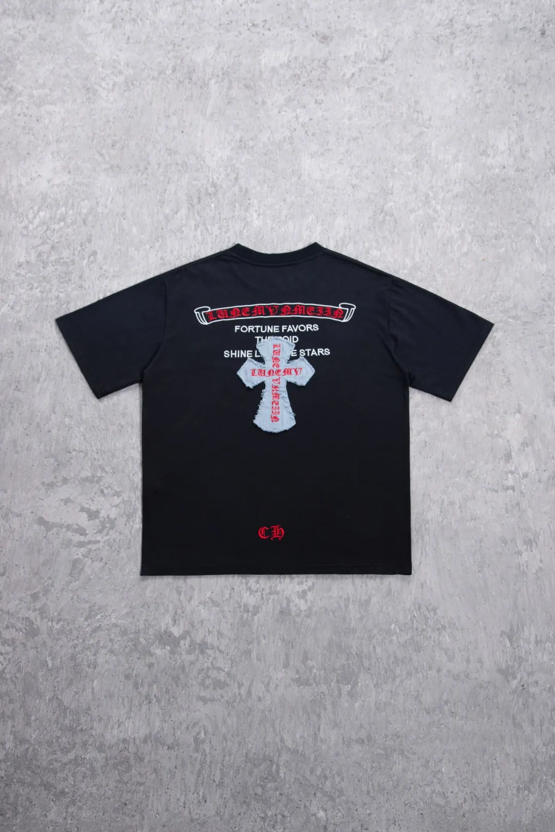Embroidered Cross Logo Heavyweight Cotton T-Shirt D12524980 — view 14