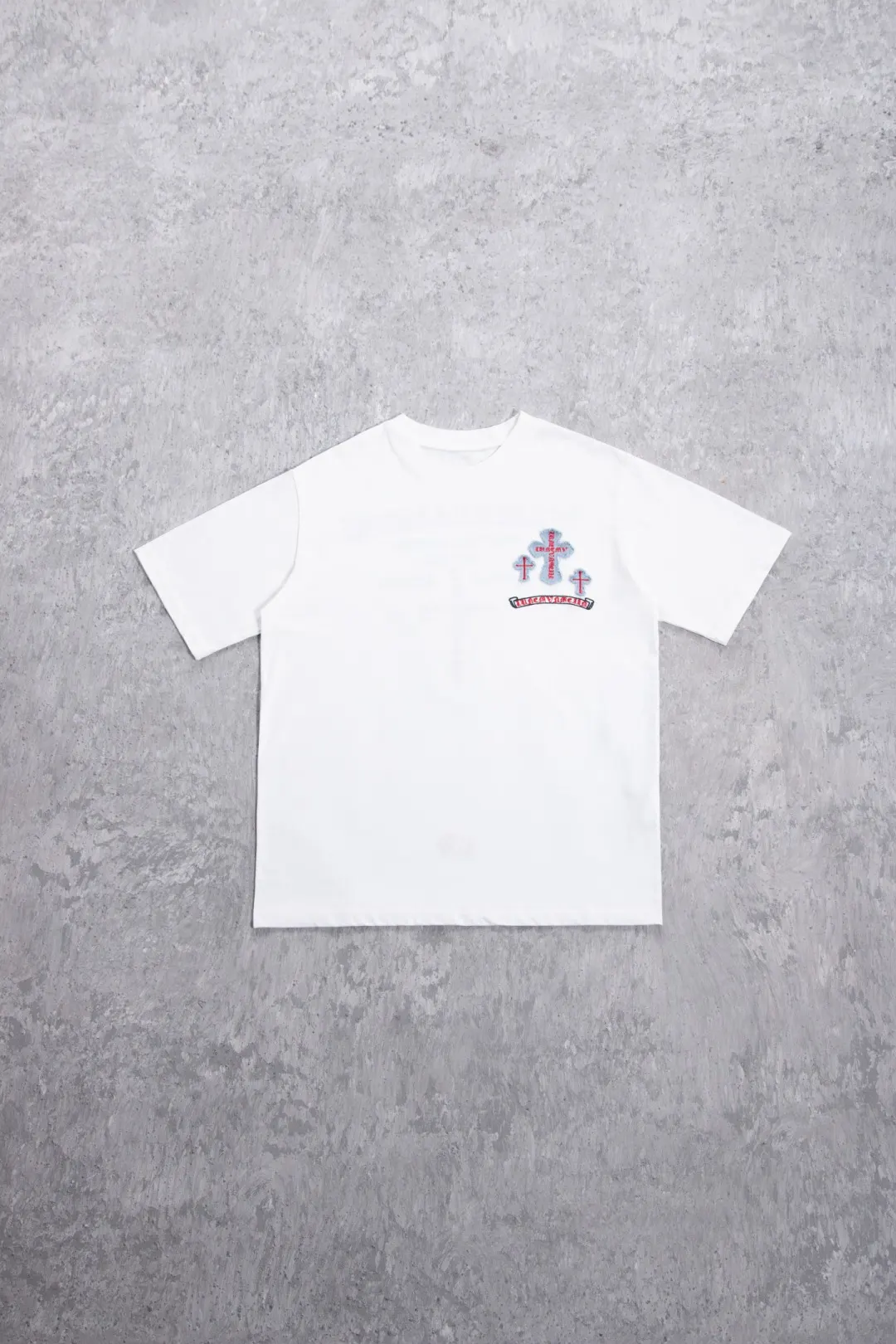 Embroidered Cross Logo Heavyweight Cotton T-Shirt D12524980 — view 16