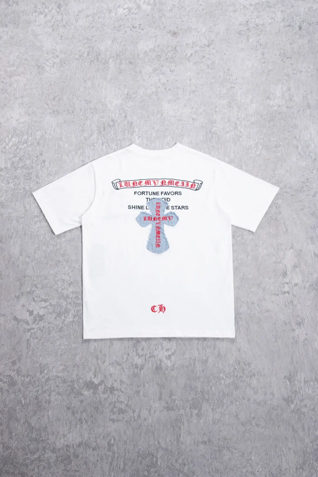 Embroidered Cross Logo Heavyweight Cotton T-Shirt D12524980 — view 18
