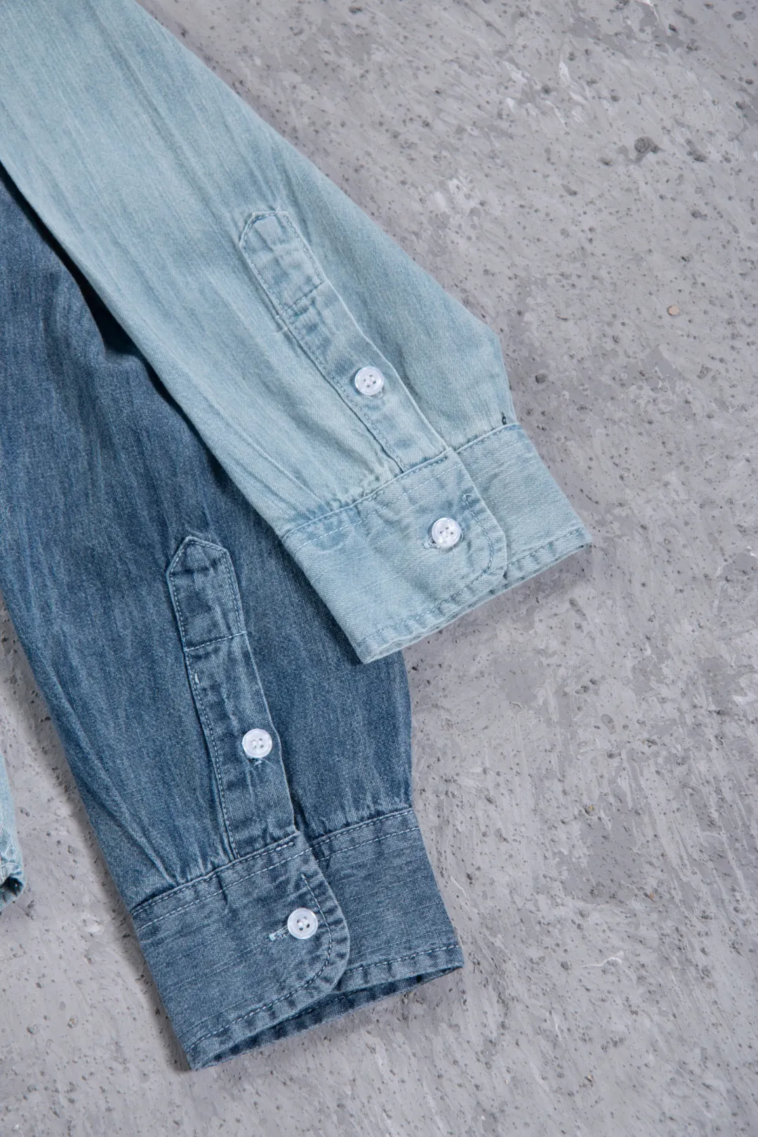 Embroidered Logo Washed Denim Shirt D17524999 — view 69