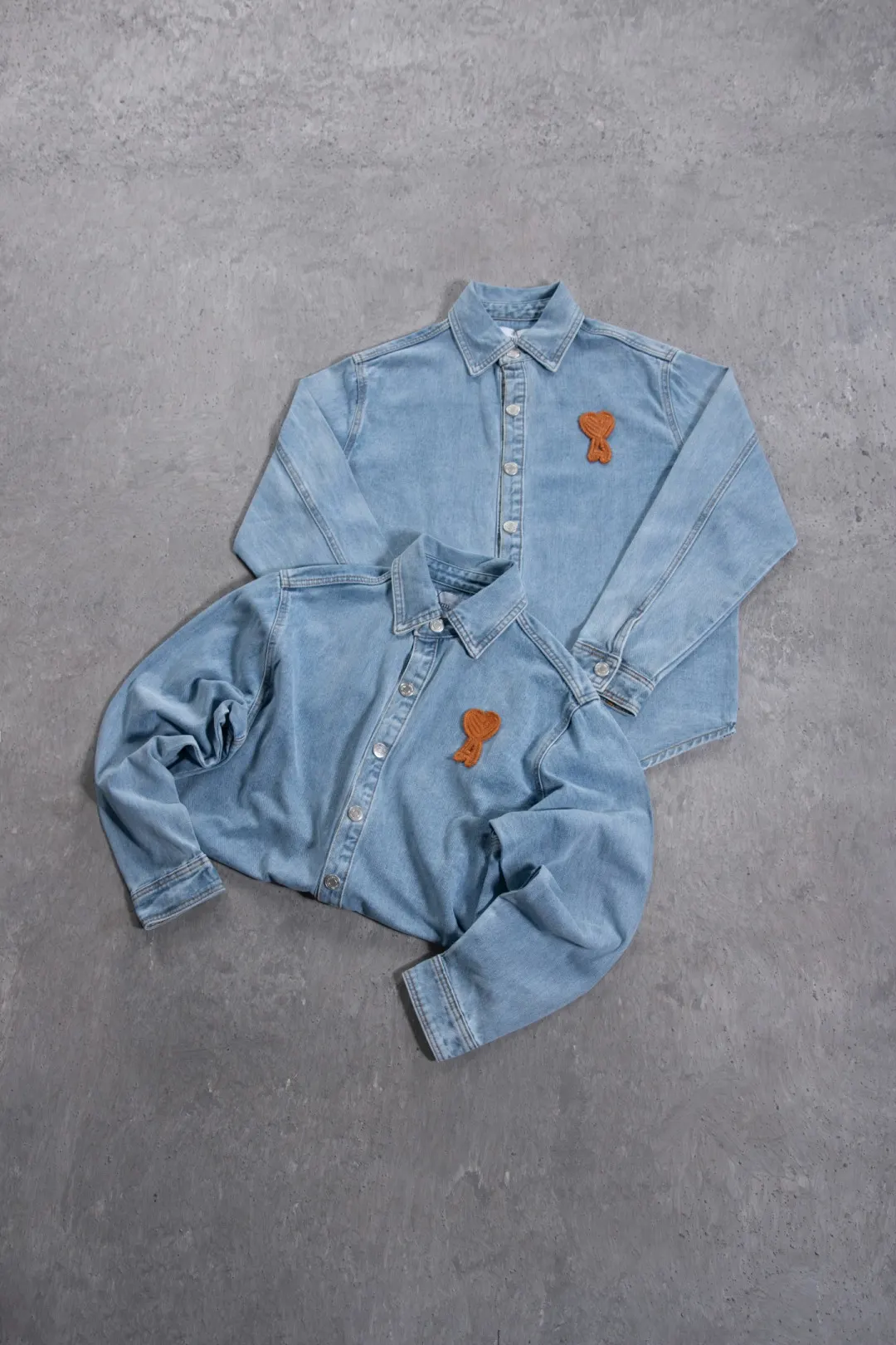 Ami de Coeur Embroidered Denim Shirt D19524998 — view 20