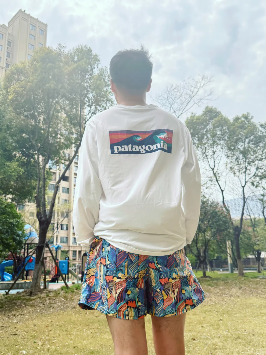 Capilene Cool Daily Long-Sleeve Graphic Shirt D12024995 — view 31