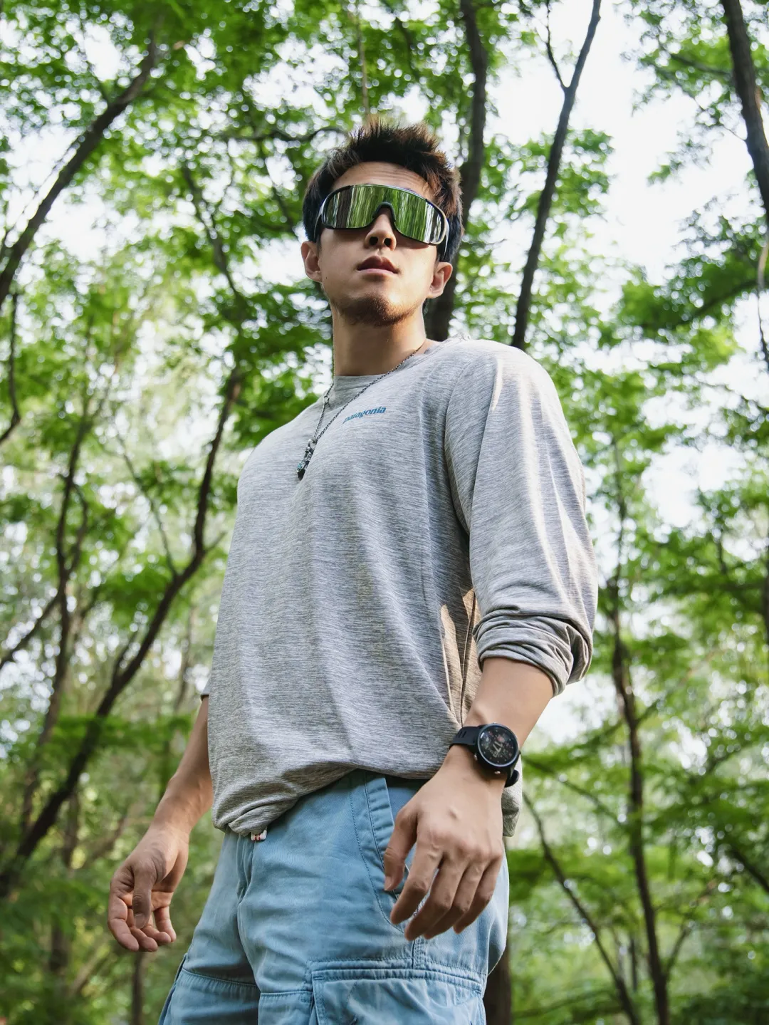 Capilene Cool Daily Long-Sleeve Graphic Shirt D12024995 — view 41