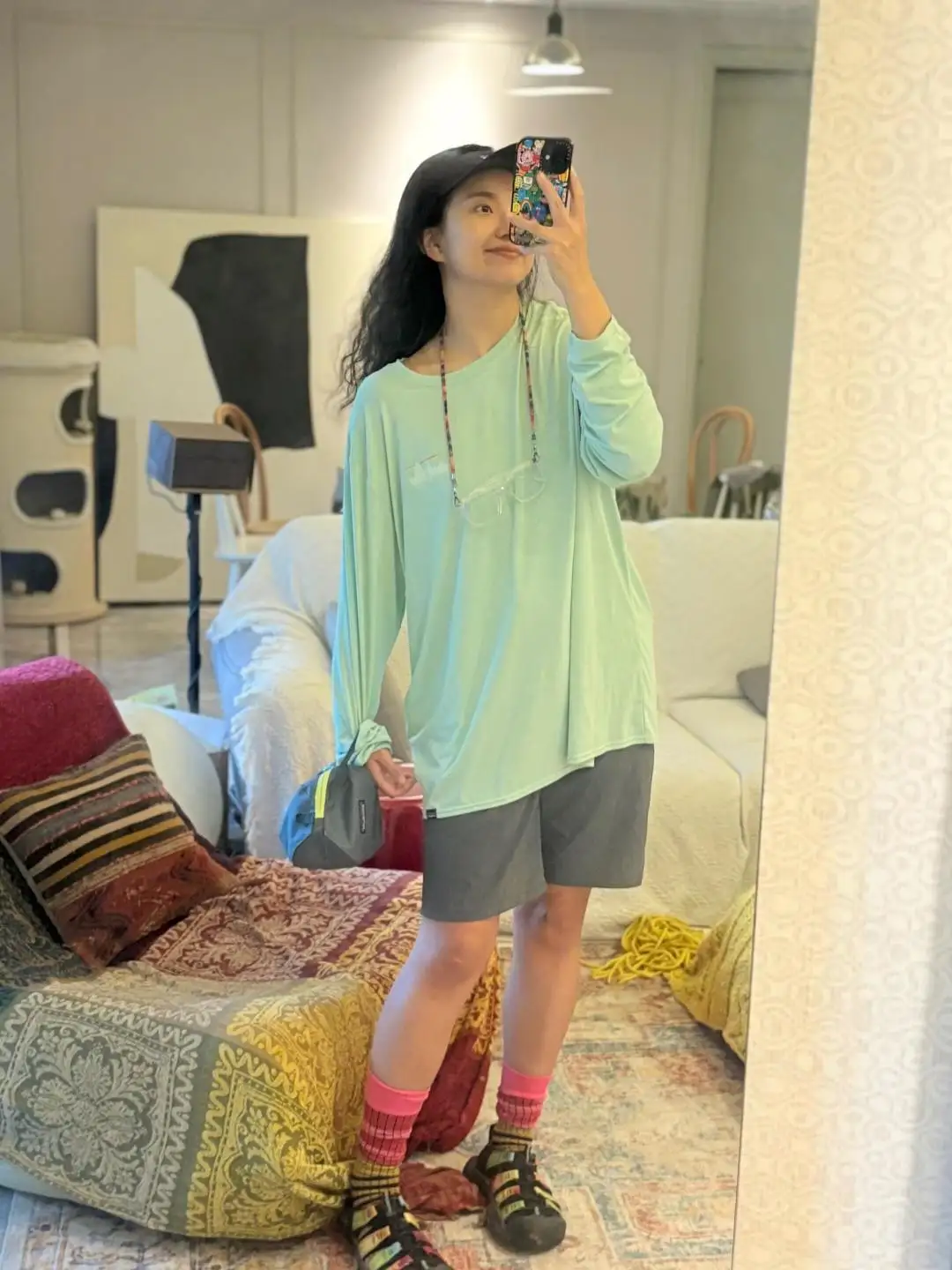 Capilene Cool Daily Graphic Long-Sleeve Shirt D12024994 — view 40