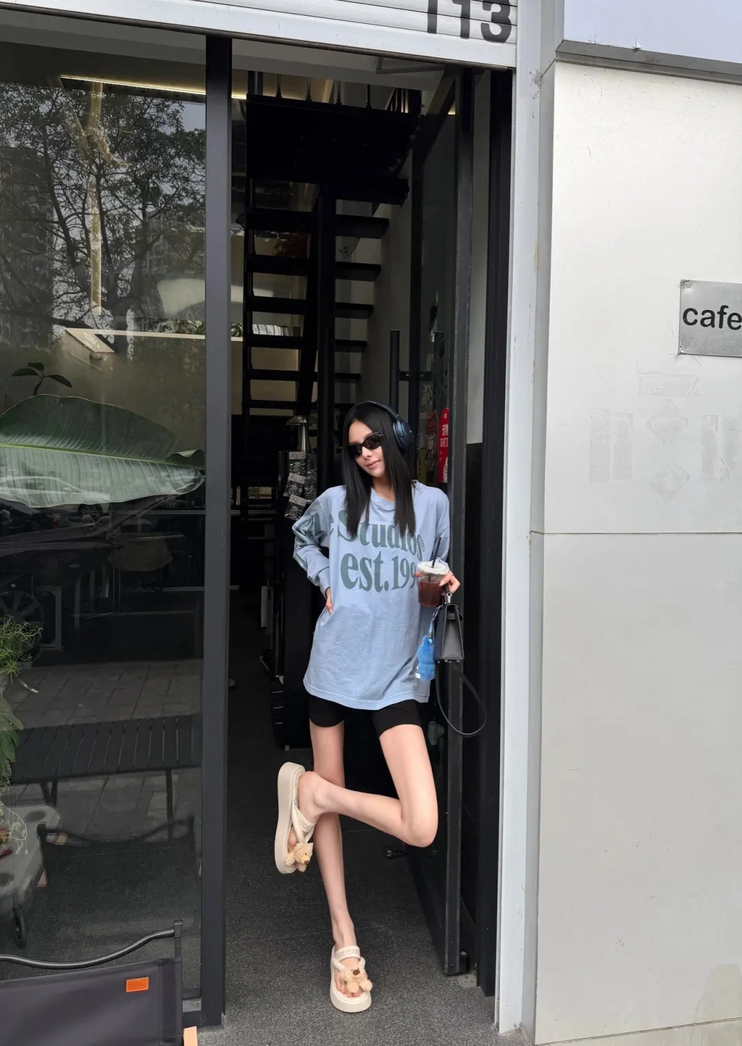 Logo-Print Cotton Long-Sleeve T-Shirt D13025002 — view 25