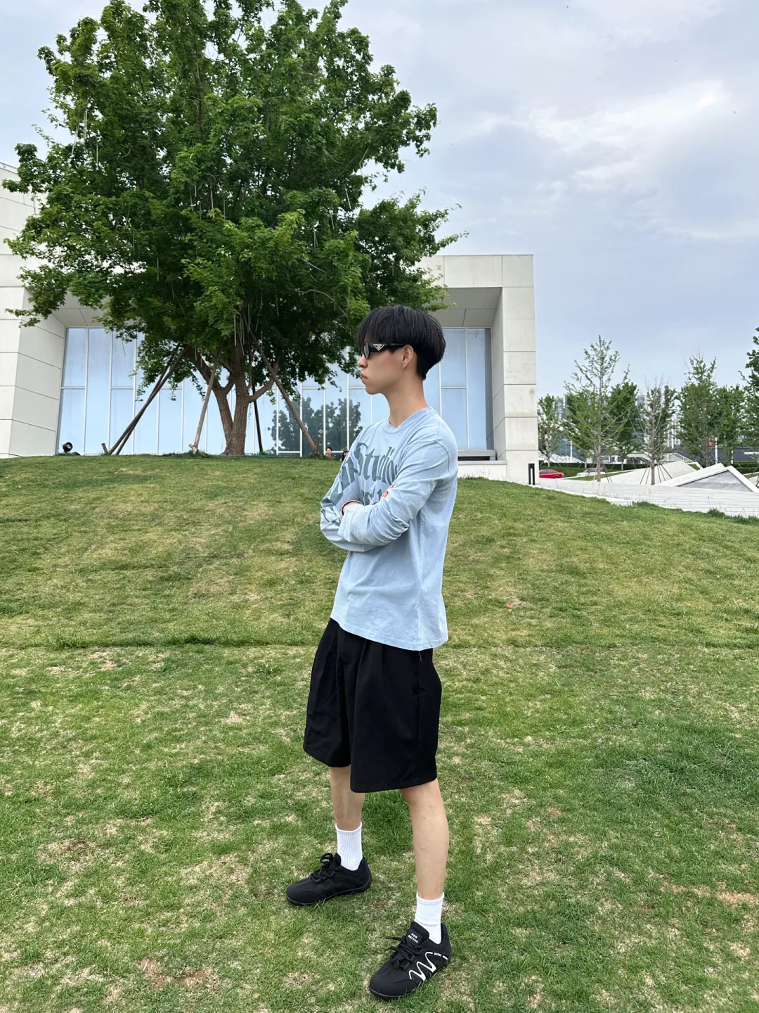 Logo-Print Cotton Long-Sleeve T-Shirt D13025002 — view 30