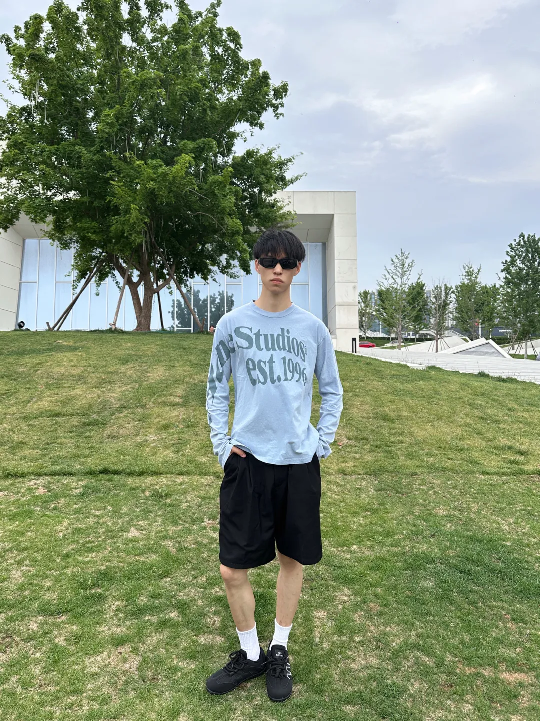Logo-Print Cotton Long-Sleeve T-Shirt D13025002 — view 32
