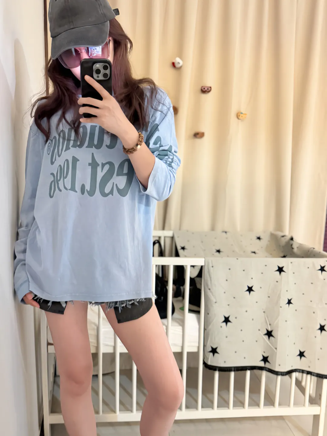 Logo-Print Cotton Long-Sleeve T-Shirt D13025002 — view 36