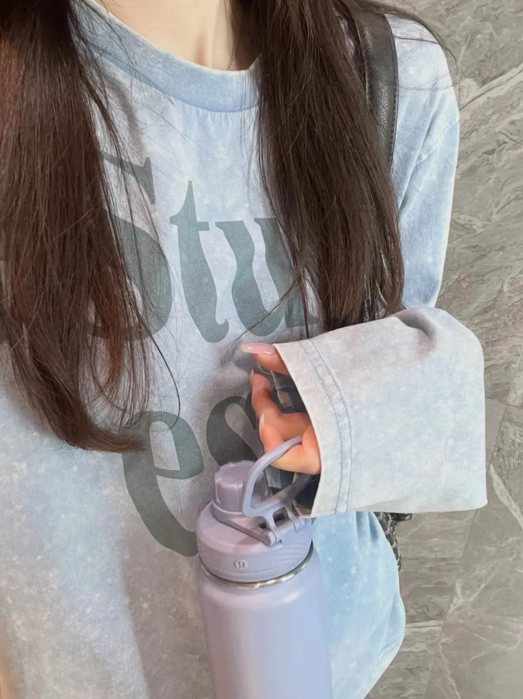 Logo-Print Cotton Long-Sleeve T-Shirt D13025002 — view 43