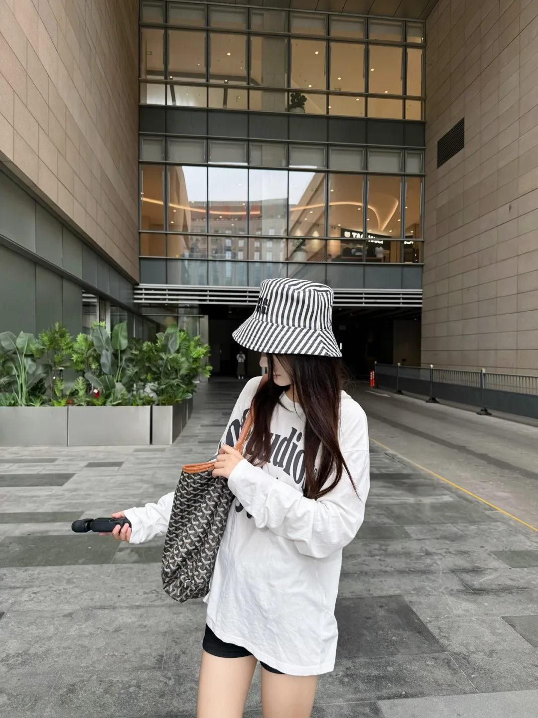 Logo-Print Cotton Long-Sleeve T-Shirt D13025002 — view 51