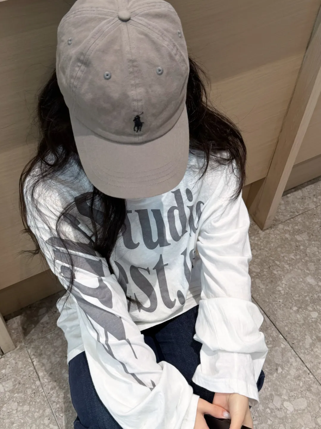 Logo-Print Cotton Long-Sleeve T-Shirt D13025002 — view 57