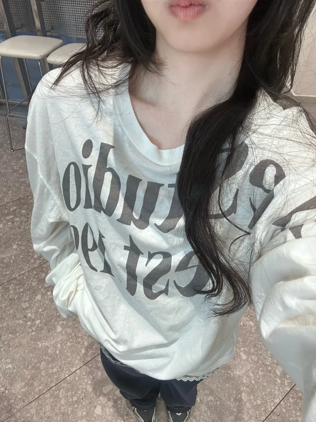 Logo-Print Cotton Long-Sleeve T-Shirt D13025002 — view 58