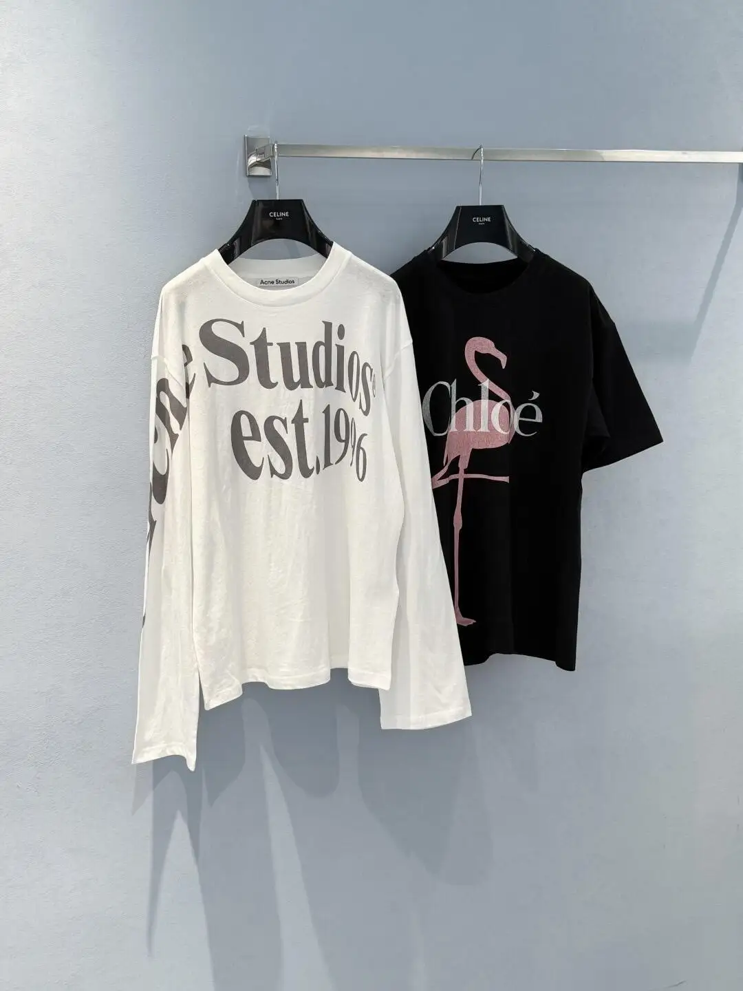 Logo-Print Cotton Long-Sleeve T-Shirt D13025002 — view 70