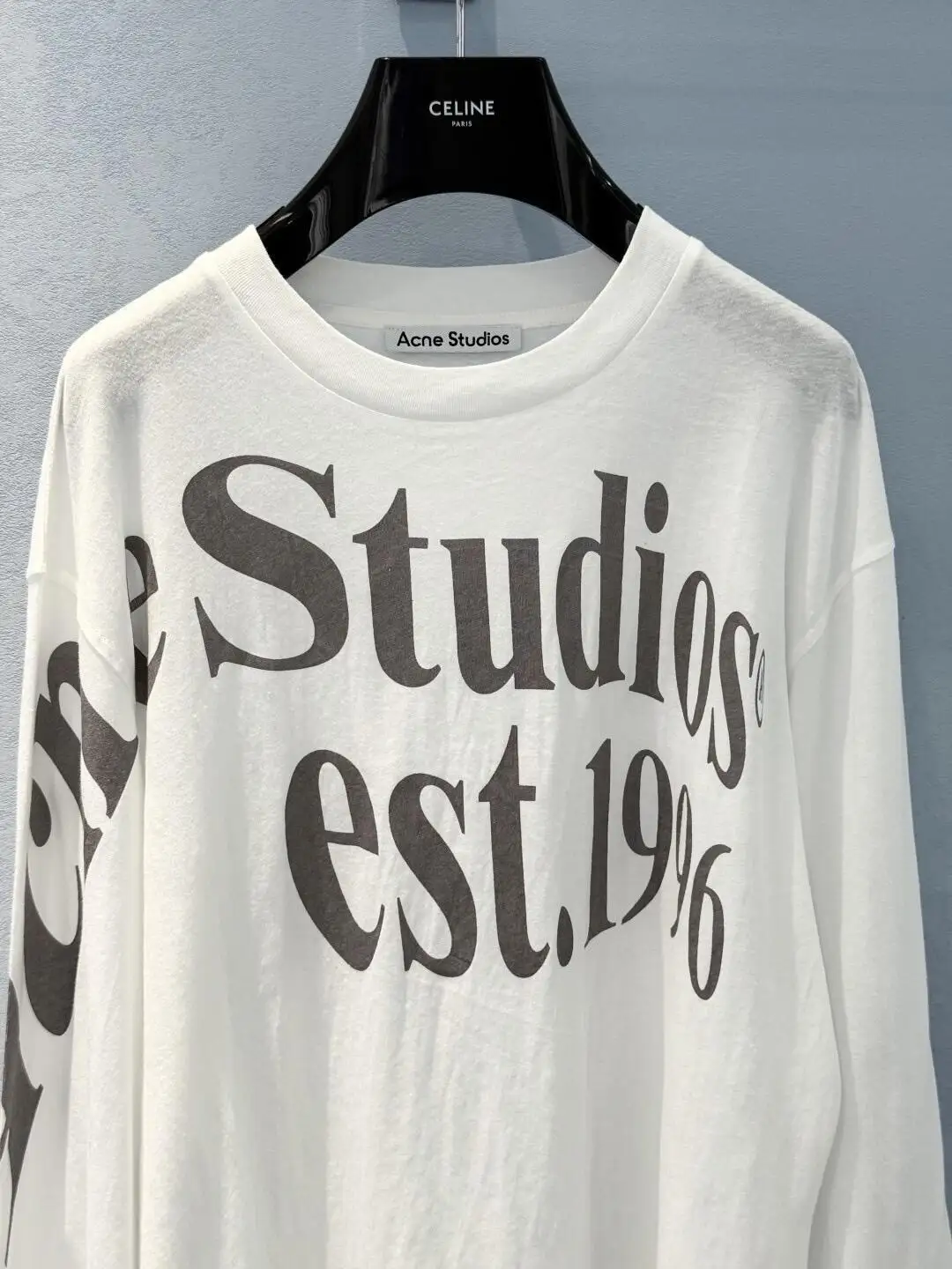 Logo-Print Cotton Long-Sleeve T-Shirt D13025002 — view 73