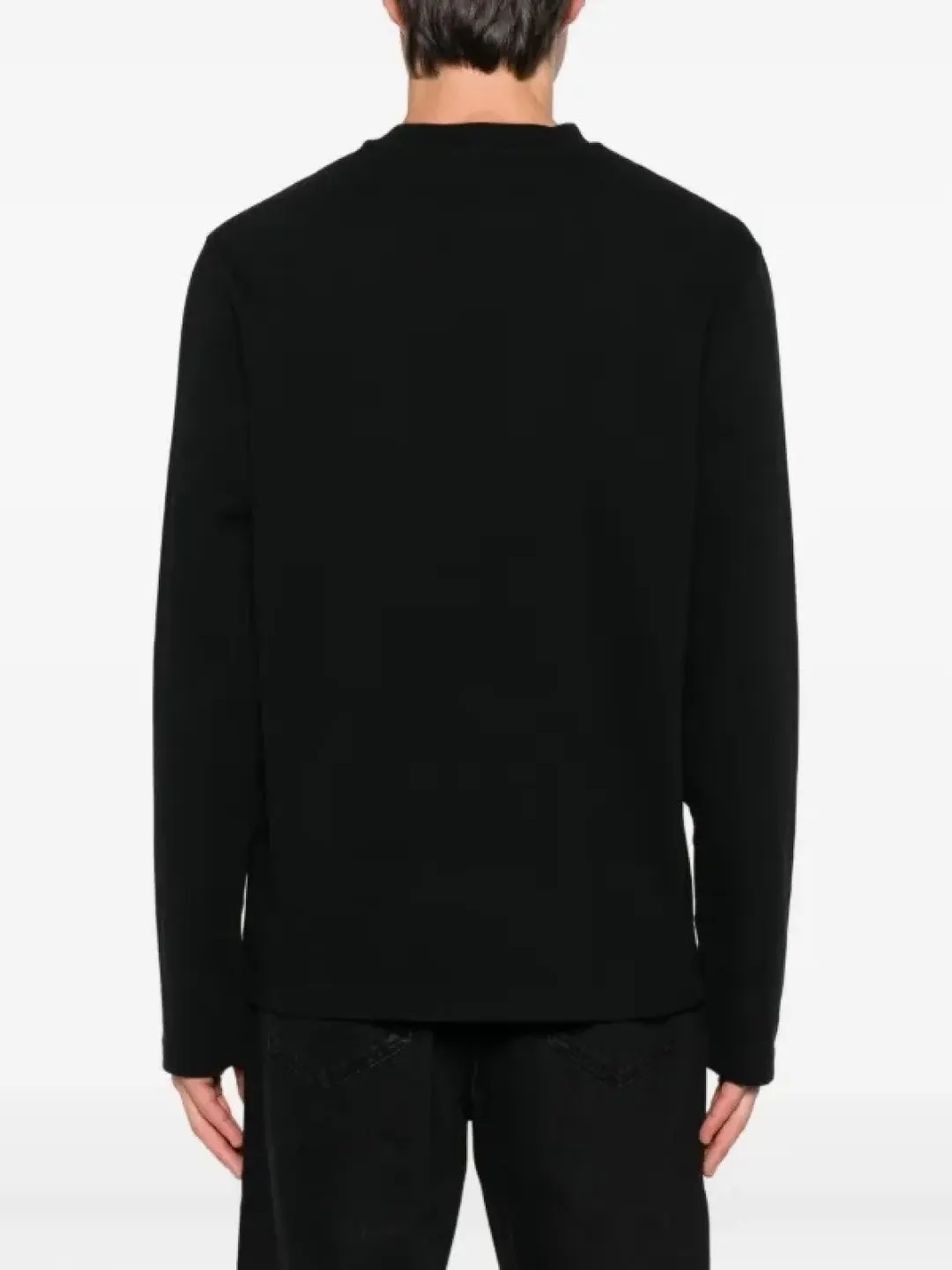 Logo-Patch Long-Sleeve Cotton T-Shirt D13024991 — view 23