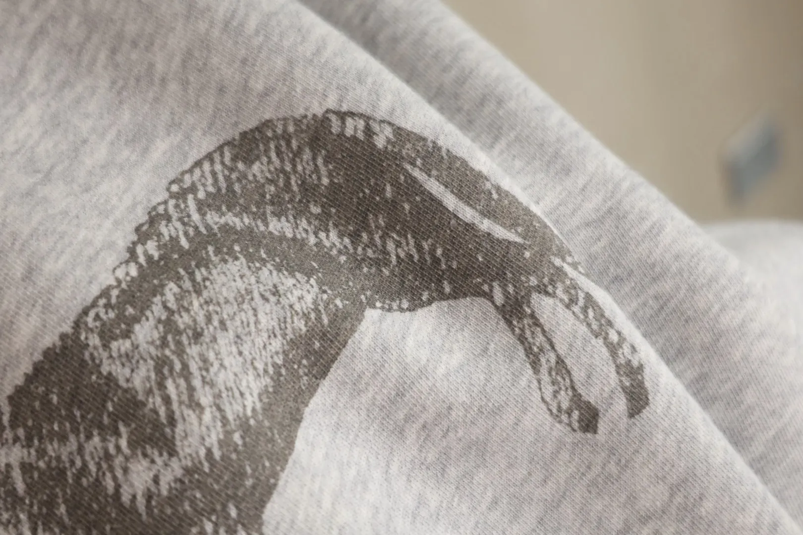 Donkey Sketch Print Crew-Neck Sweatshirt D15025007 — view 10