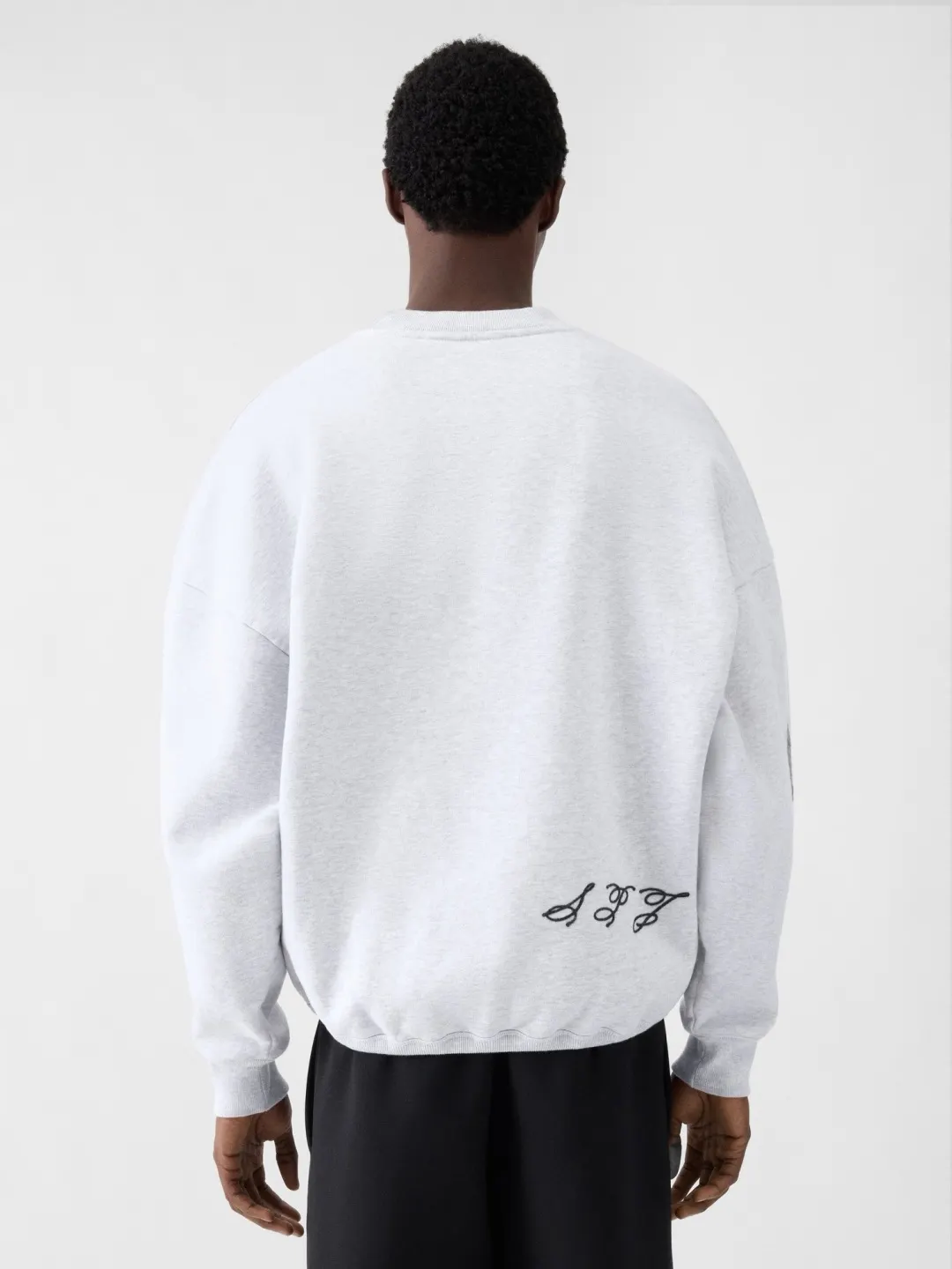 Donkey Sketch Print Crew-Neck Sweatshirt D15025007 — view 32