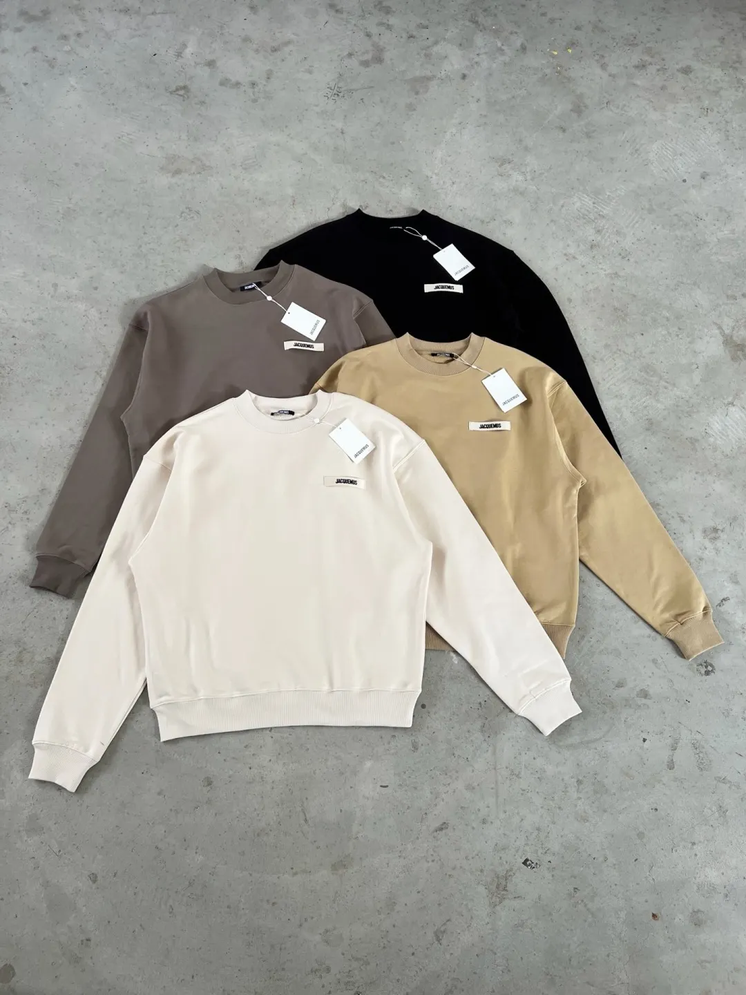 Logo-Patch Cotton-Terry Sweatshirt D15025009 — view 62