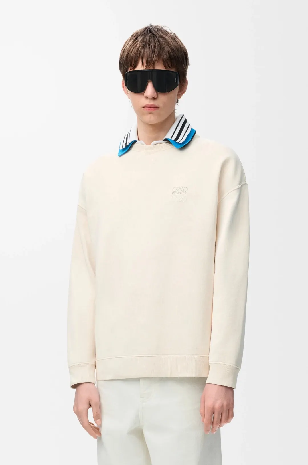 Anagram Embroidered Gradient Sweatshirt D15025008 — view 48