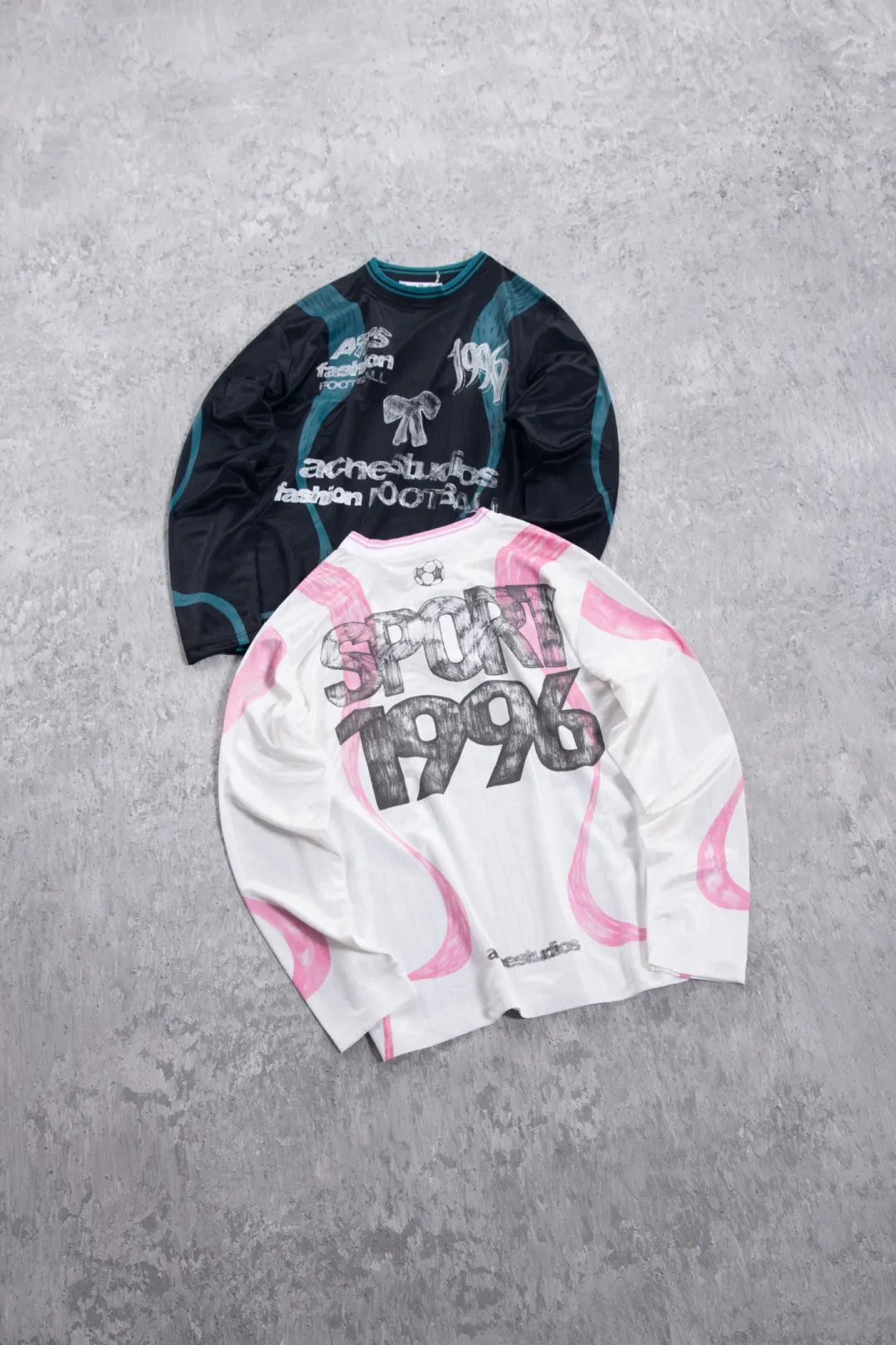 Bow Graphic Jacquard Football Jersey D15025005 — view 4