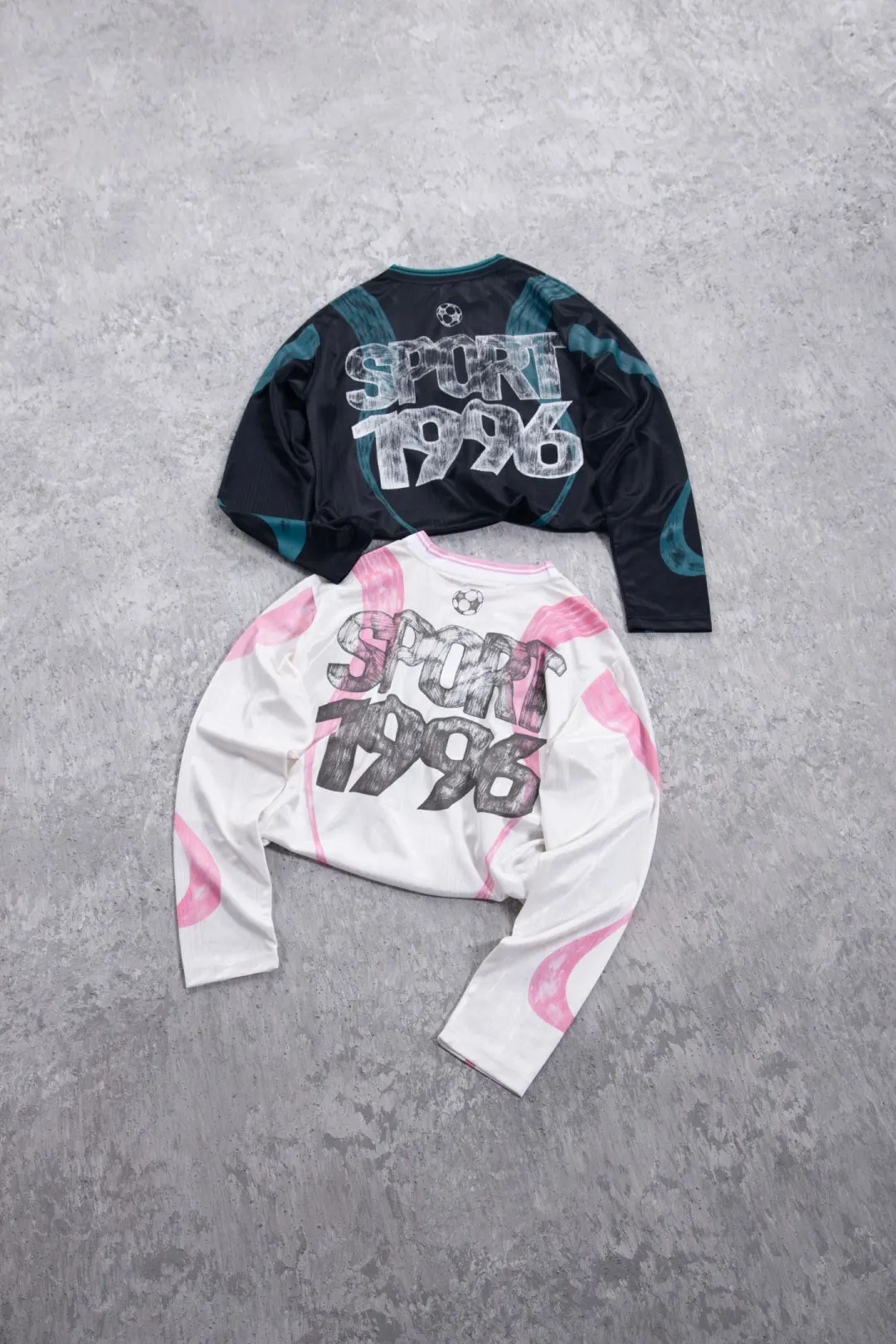 Bow Graphic Jacquard Football Jersey D15025005 — view 6