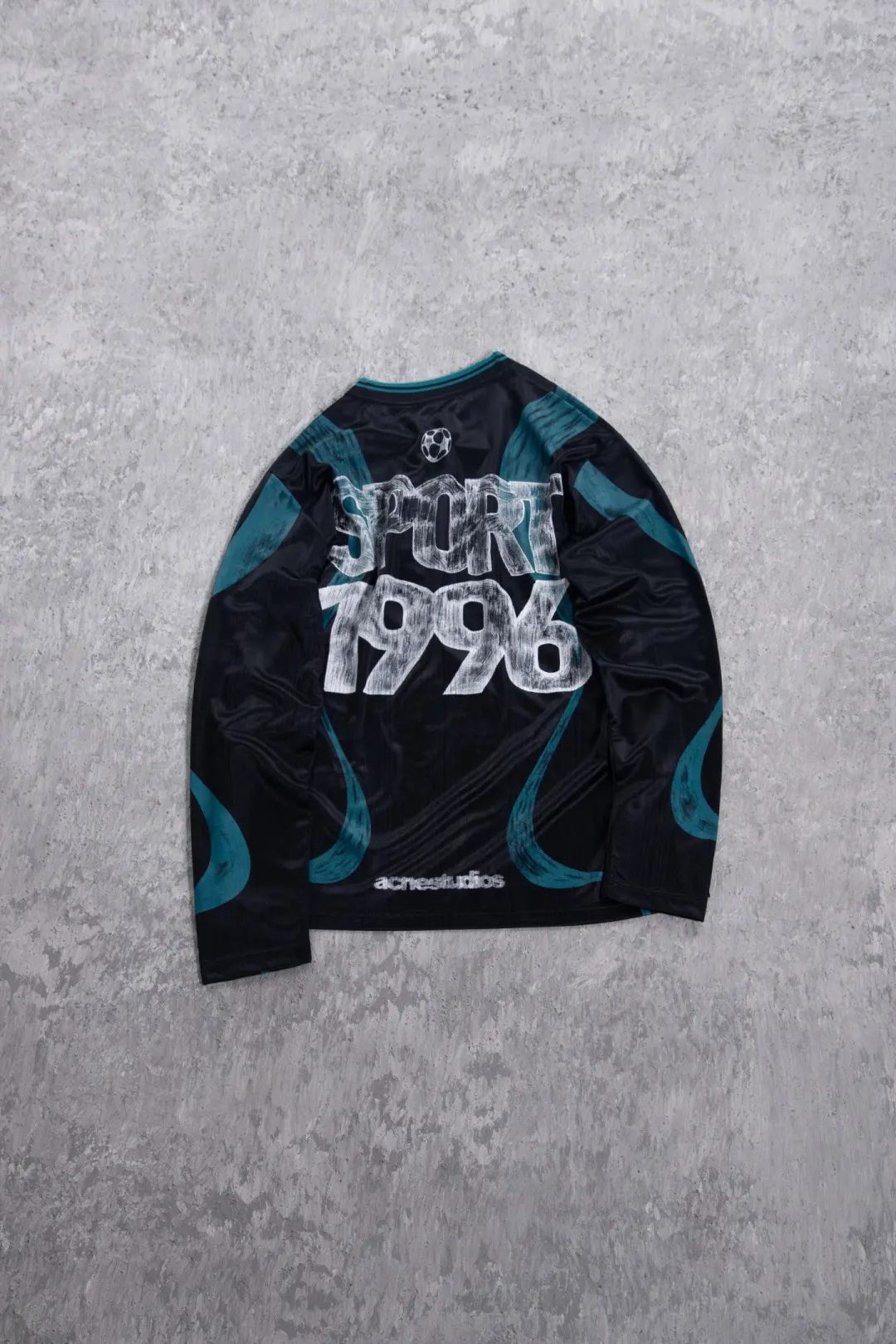 Bow Graphic Jacquard Football Jersey D15025005 — view 14