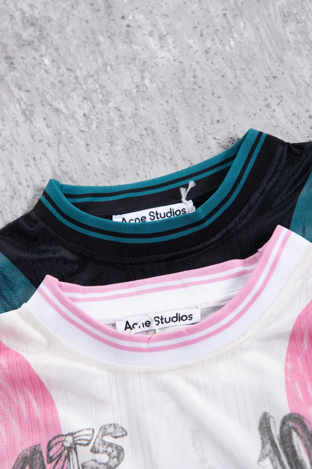 Bow Graphic Jacquard Football Jersey D15025005 — view 17