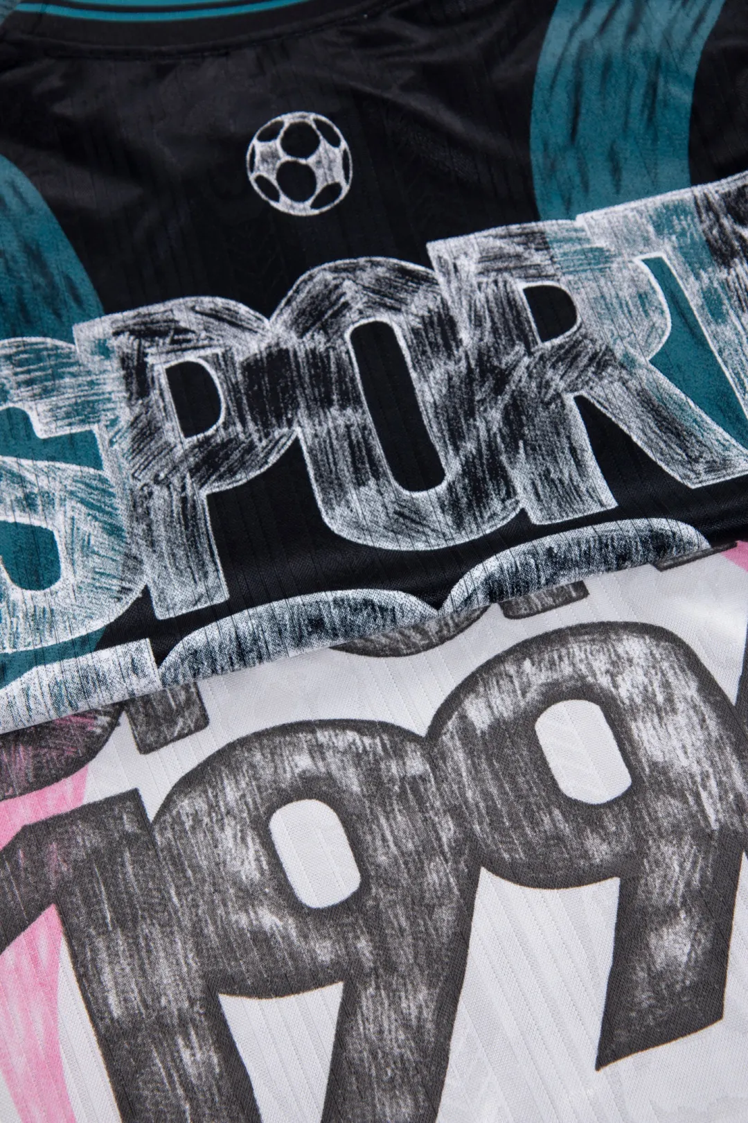 Bow Graphic Jacquard Football Jersey D15025005 — view 24