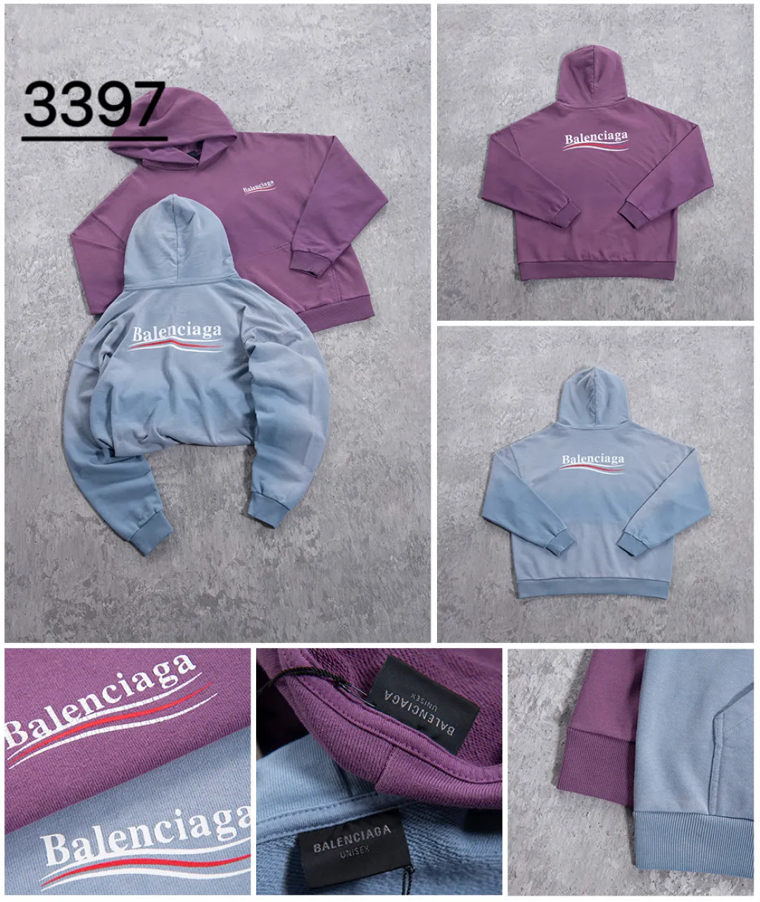 Logo-Print Washed Cotton Hoodie D19525000