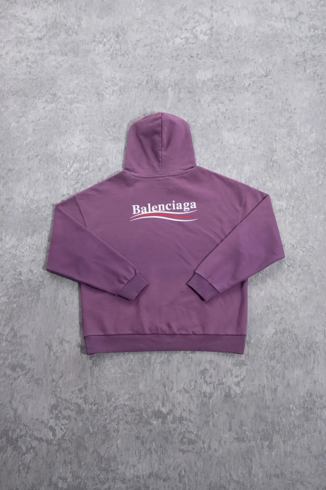 Logo-Print Washed Cotton Hoodie D19525000 — view 46