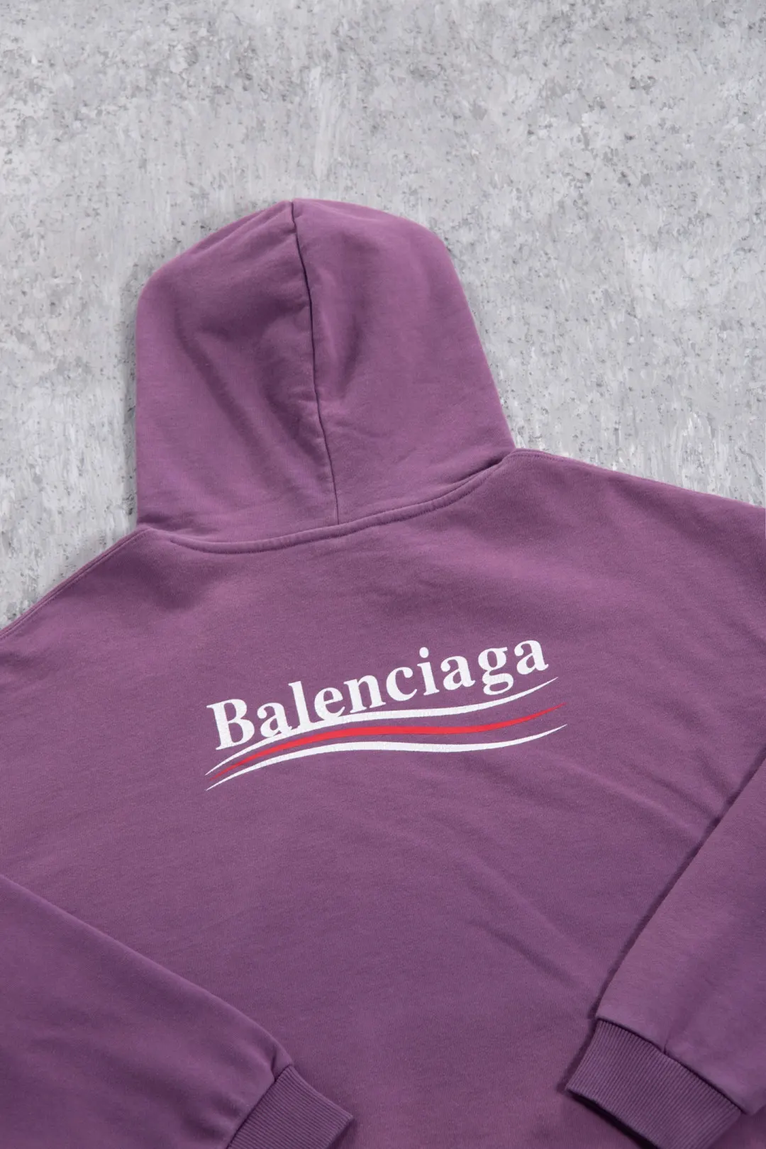 Logo-Print Washed Cotton Hoodie D19525000 — view 47