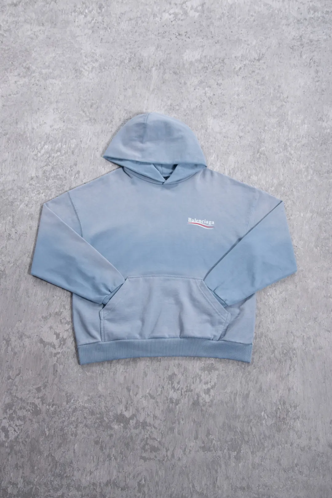 Logo-Print Washed Cotton Hoodie D19525000 — view 48